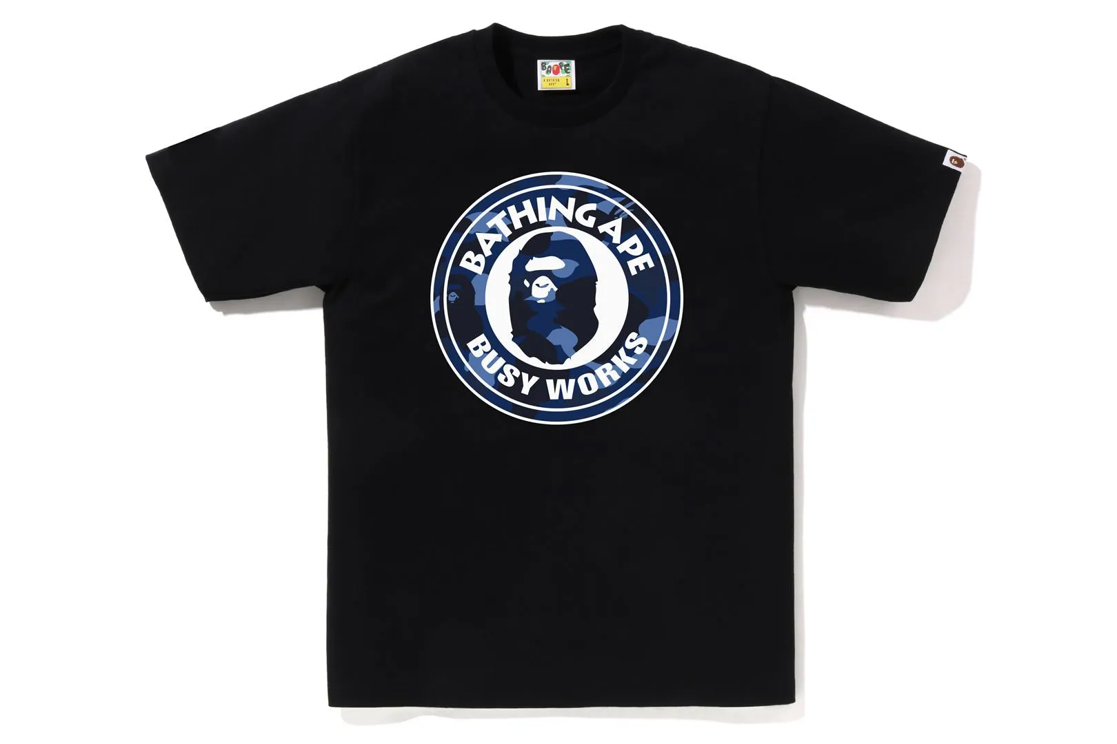 COLOR CAMO BUSY WORKS TEE sold by Bape