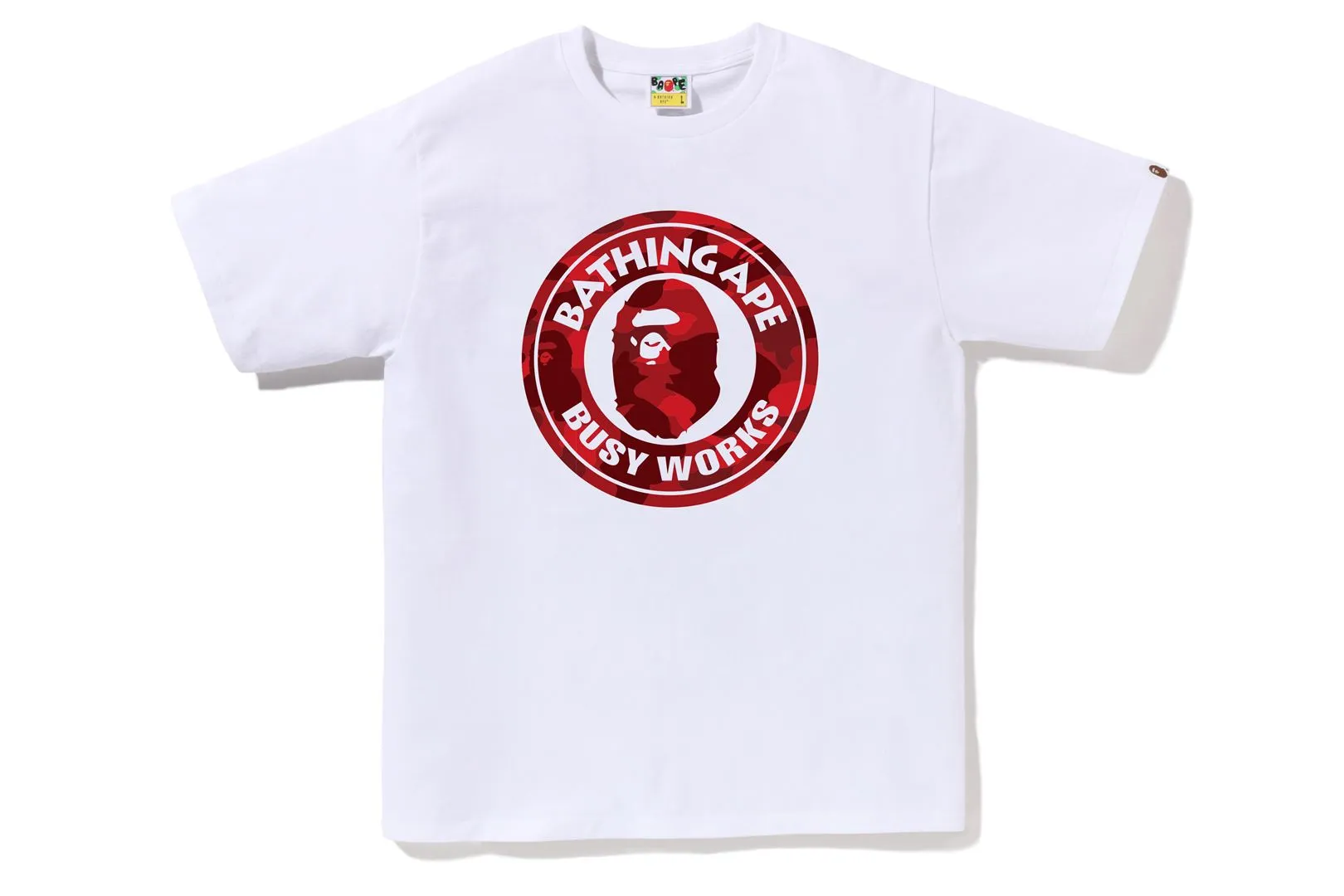 COLOR CAMO BUSY WORKS TEE sold by Bape product image thumbnail 5