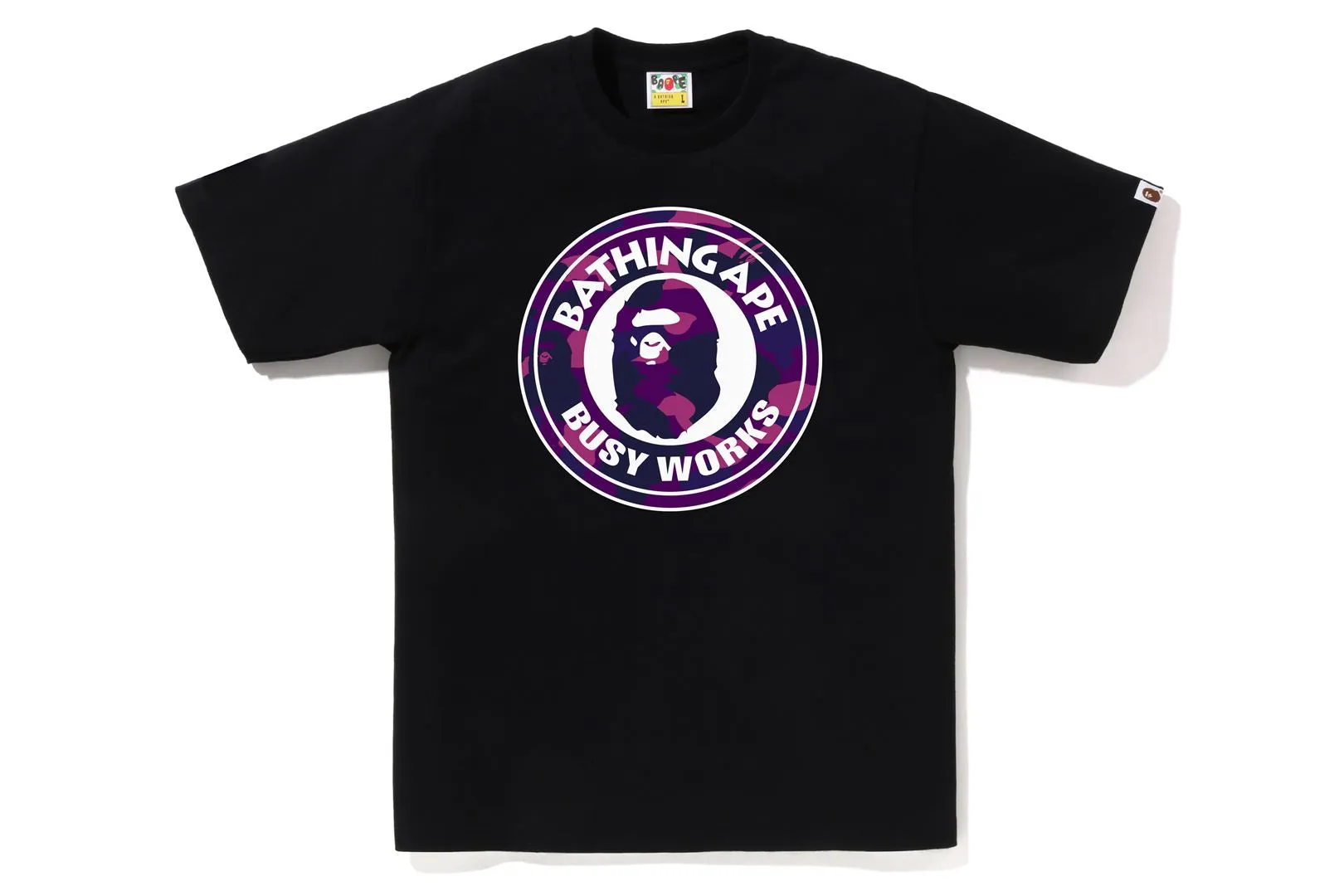 COLOR CAMO BUSY WORKS TEE sold by Bape product image thumbnail 3