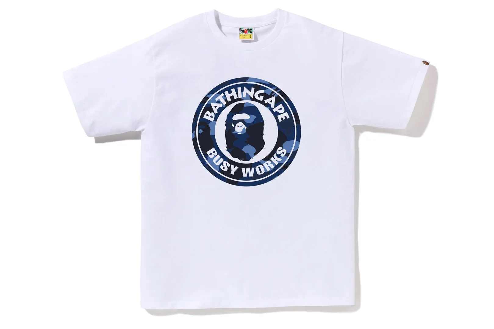 COLOR CAMO BUSY WORKS TEE sold by Bape product image thumbnail 4