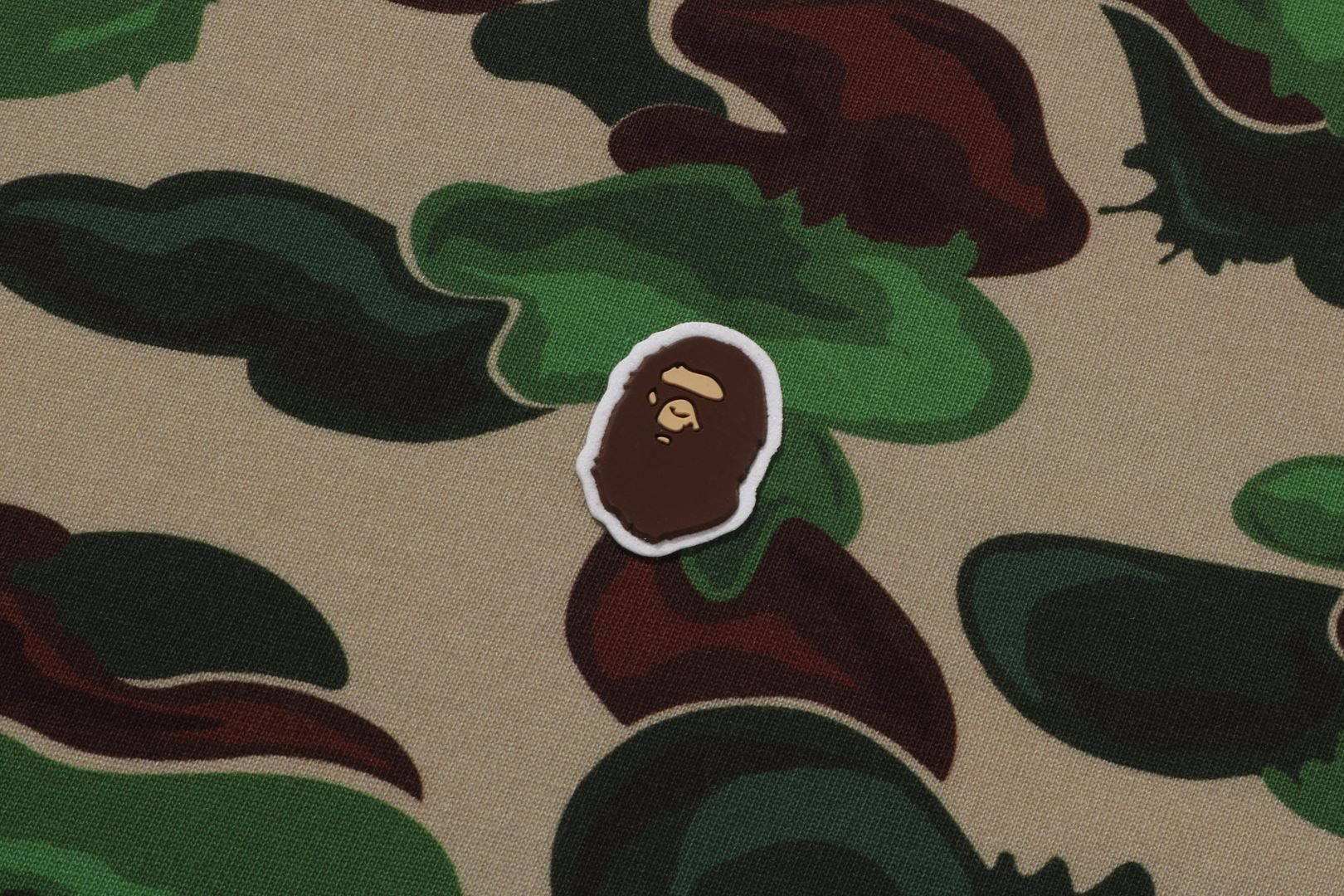 BAPE ART CAMO APE HEAD ONE POINT TEE sold by Bape product image thumbnail 3