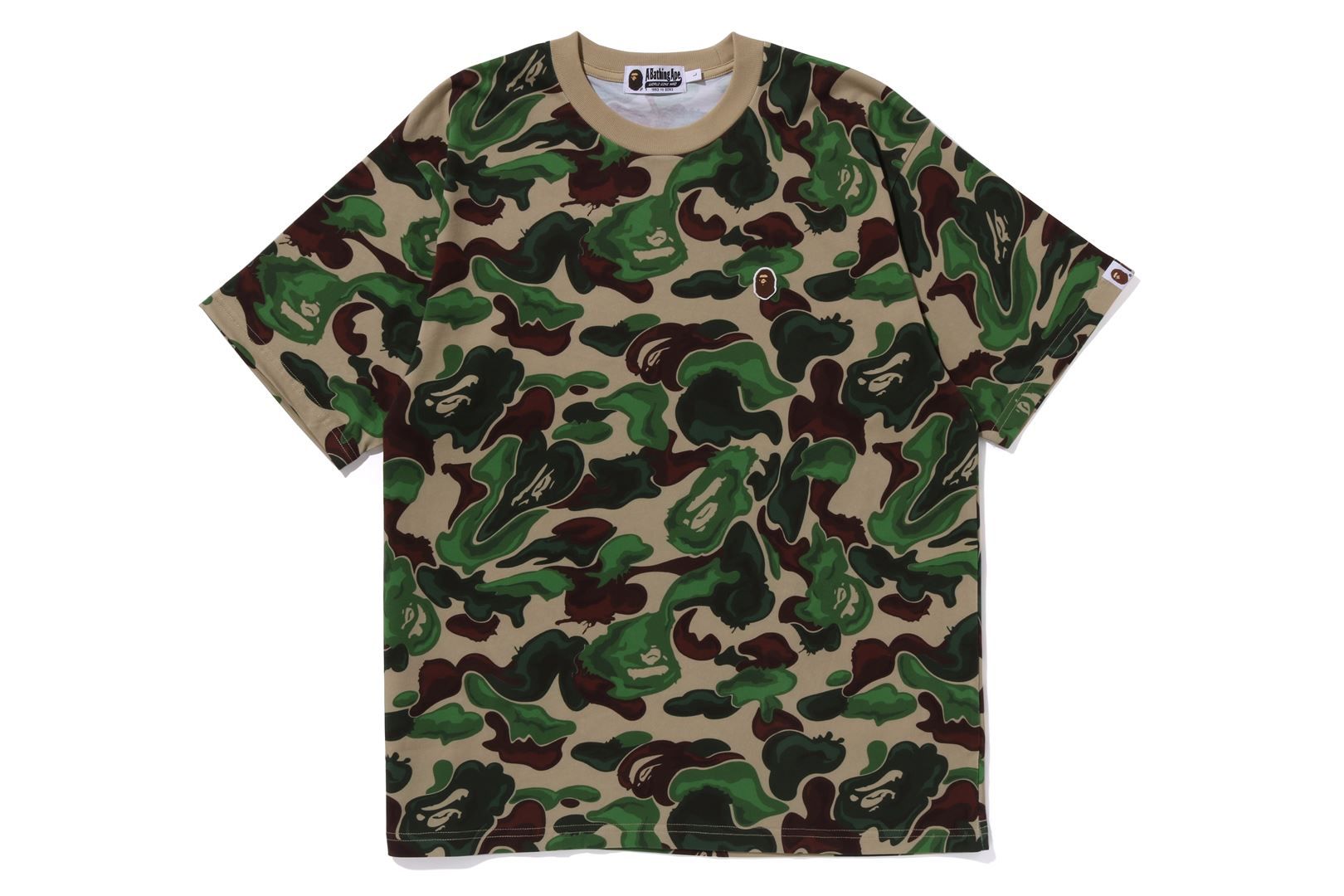 BAPE ART CAMO APE HEAD ONE POINT TEE sold by Bape product image thumbnail 4