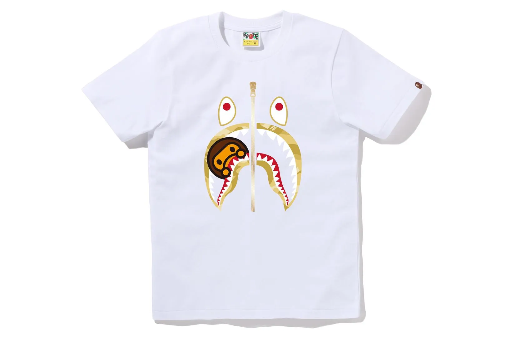 COLOR CAMO MILO SHARK TEE sold by Bape product image thumbnail 5