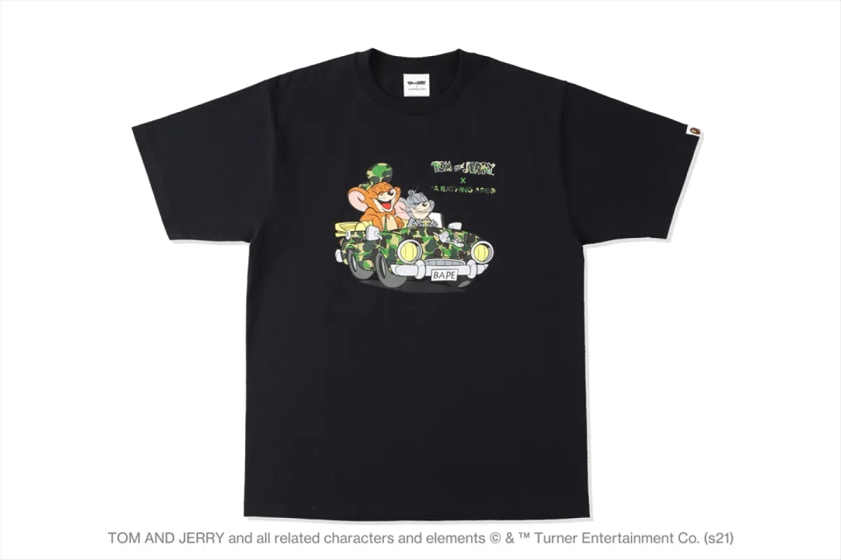 【 BAPE X TOM AND JERRY 】CRUISING TEE sold by Bape