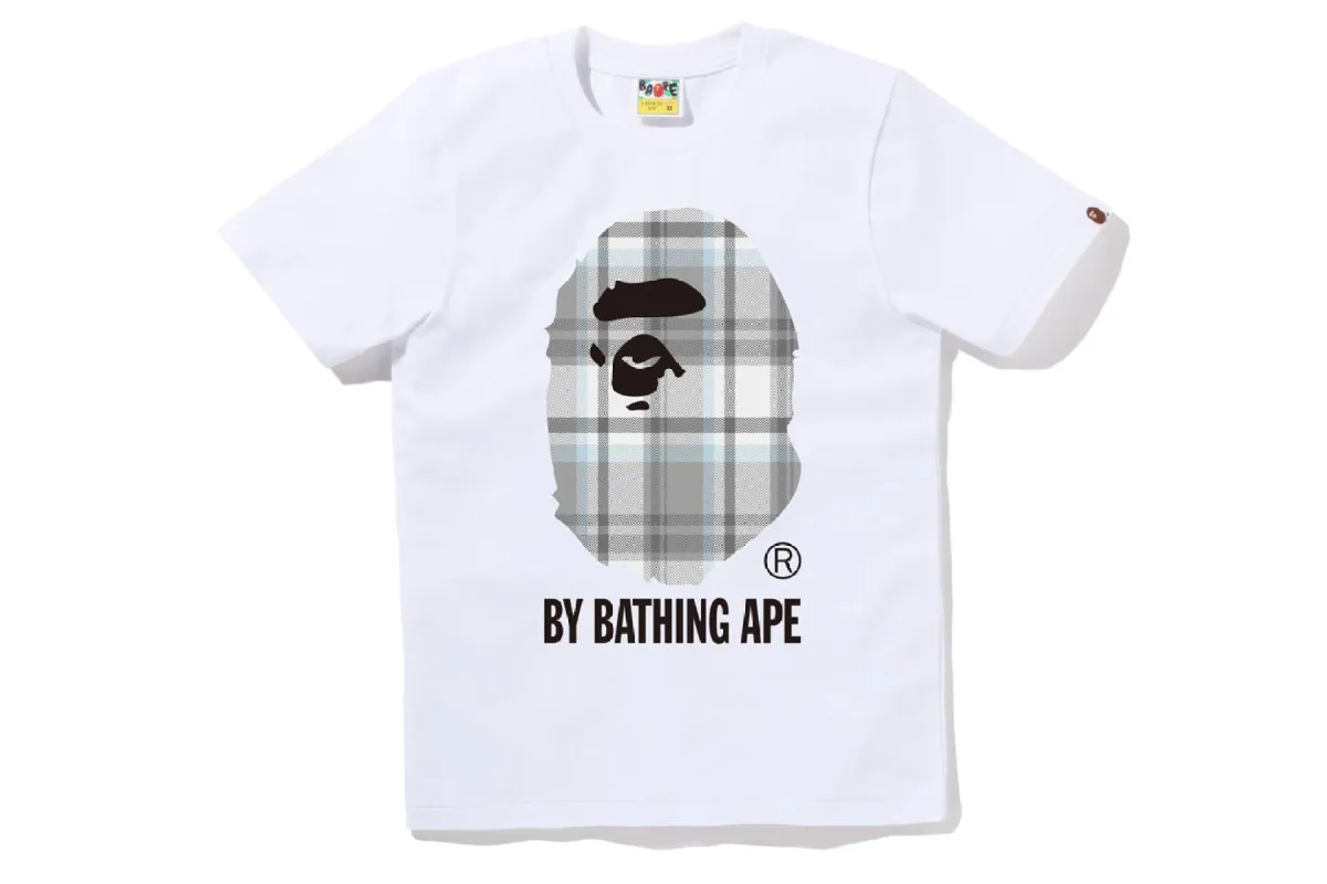BAPE CHECK BY BATHING APE TEE sold by Bape