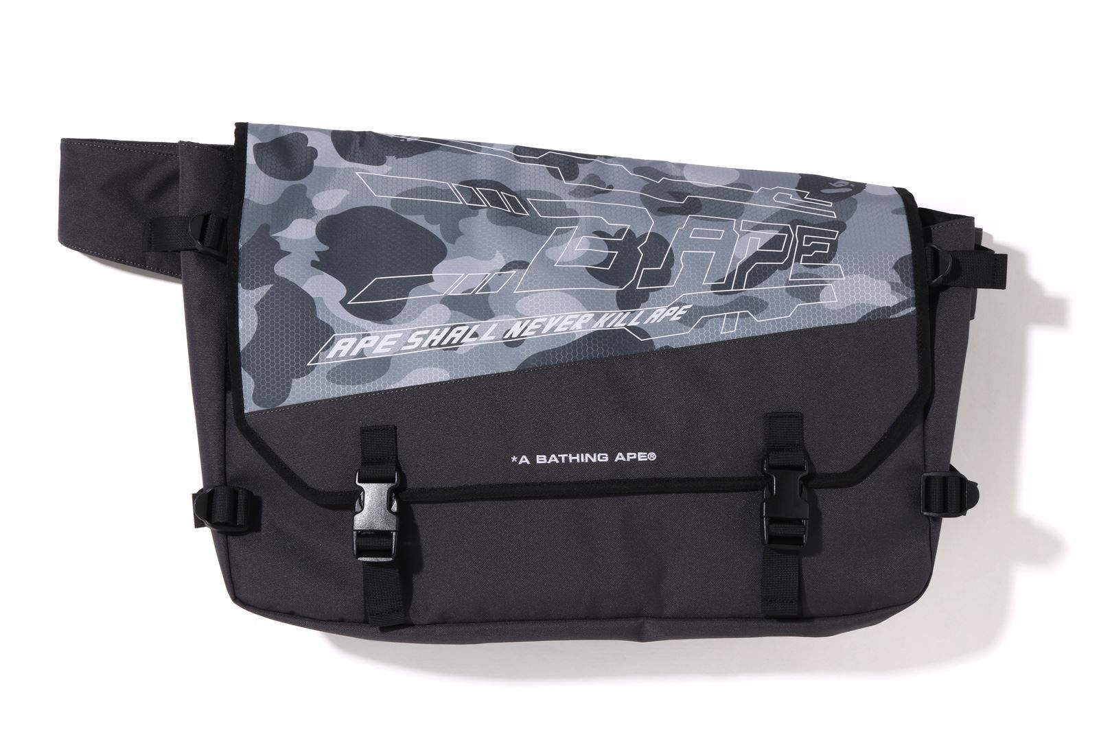 HONEYCOMB CAMO MESSENGER BAG sold by Bape product image thumbnail 5