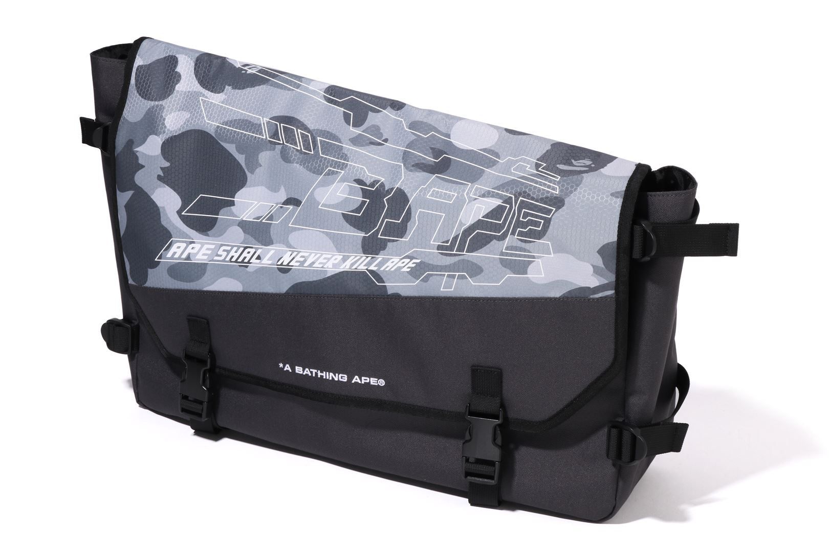 HONEYCOMB CAMO MESSENGER BAG sold by Bape product image thumbnail 6