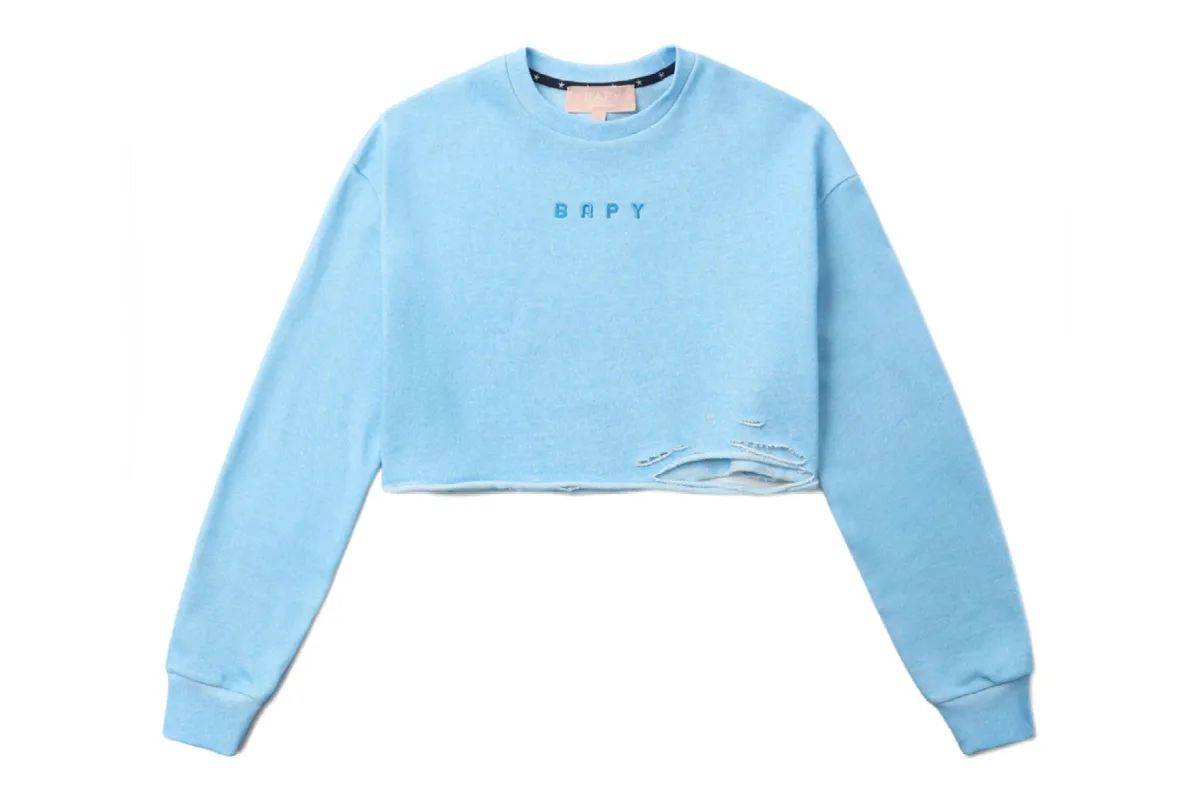 BAPY CROPPED SWEATSHIRT sold by Bape
