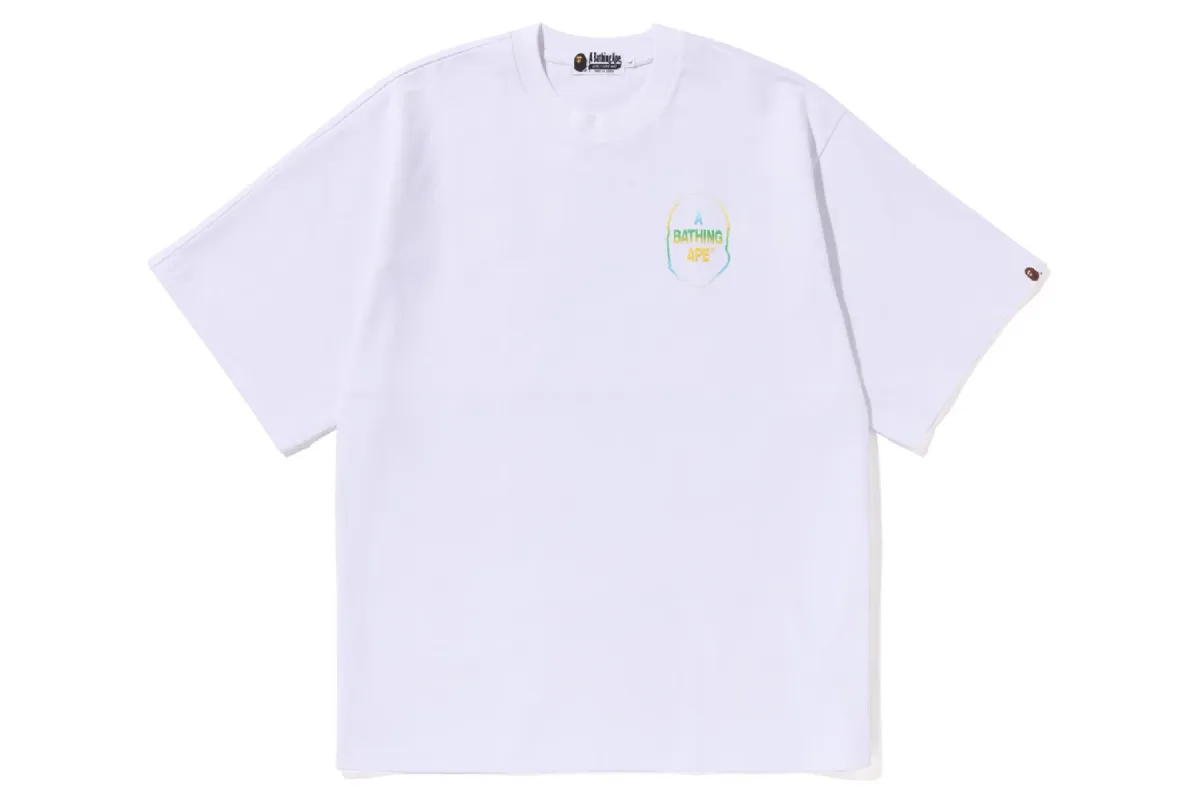 GRADIENT T-BLOCK OVERSIZED TEE made by Bape