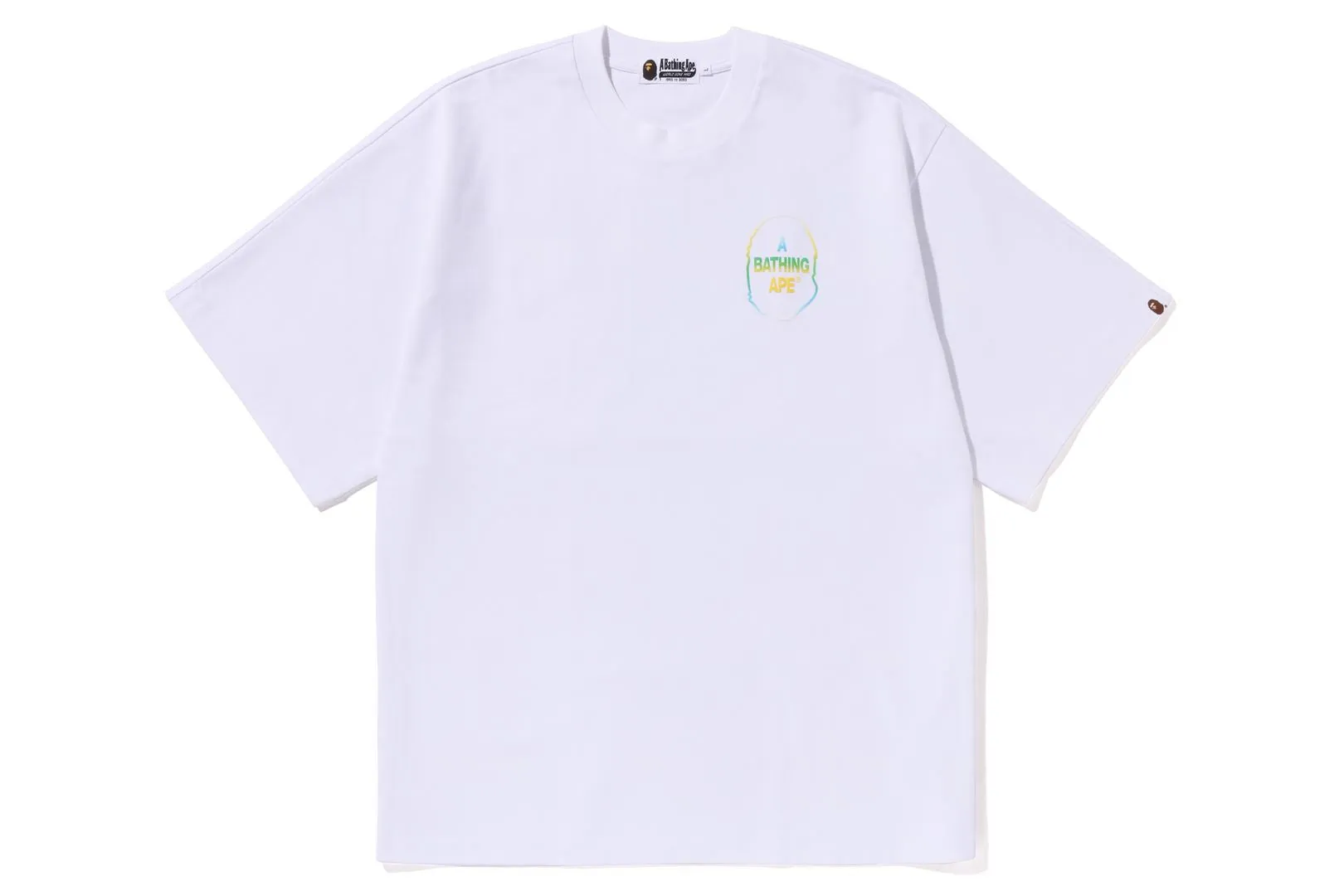 GRADIENT T-BLOCK OVERSIZED TEE sold by Bape