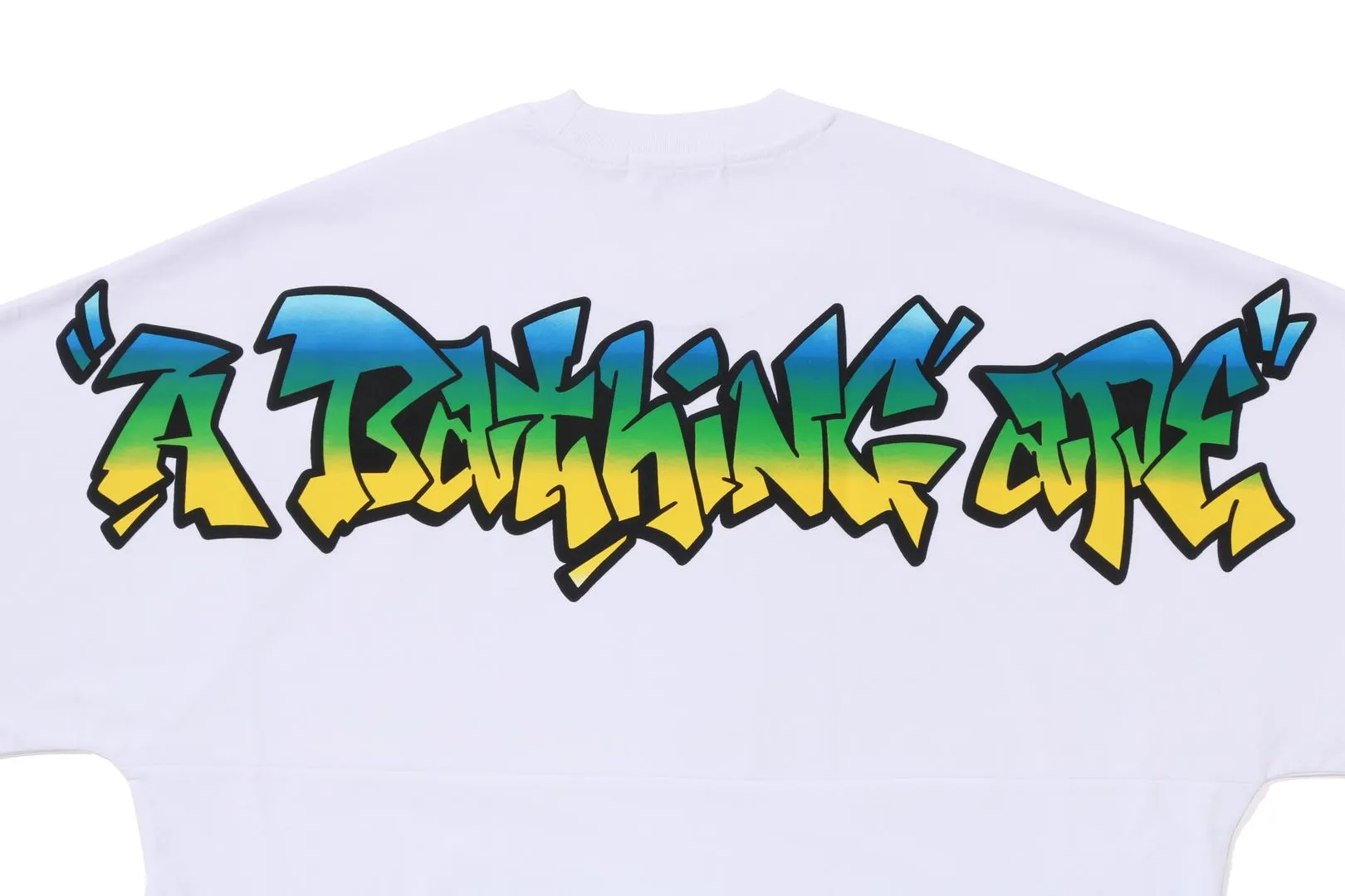 GRADIENT T-BLOCK OVERSIZED TEE sold by Bape product image thumbnail 4