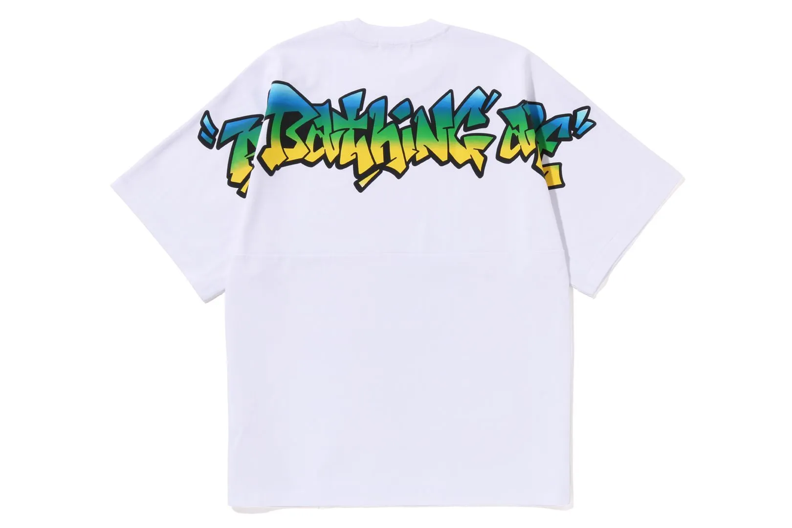 GRADIENT T-BLOCK OVERSIZED TEE sold by Bape product image thumbnail 2