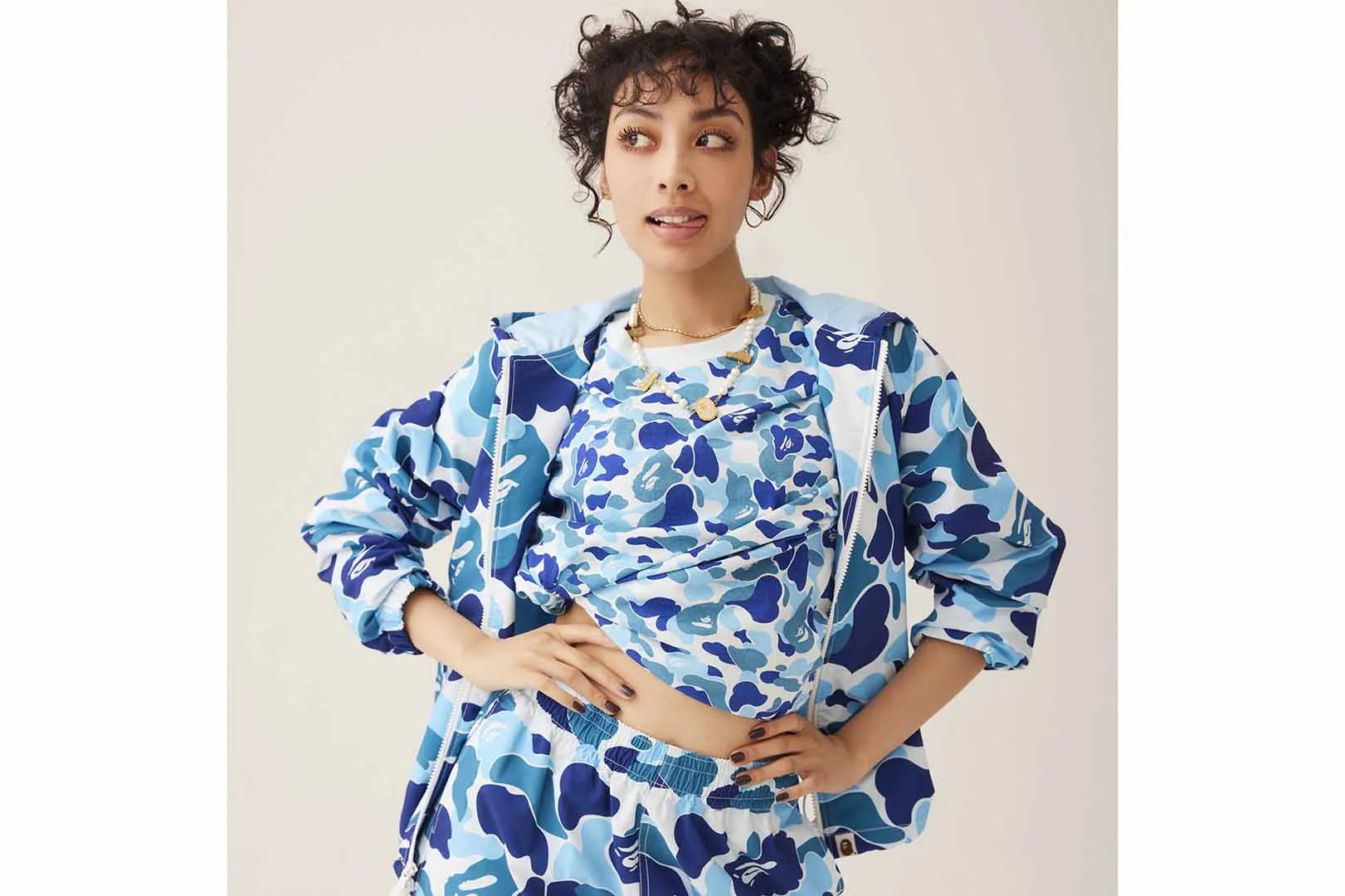 ABC CAMO TRIM TEE sold by Bape product image thumbnail 5