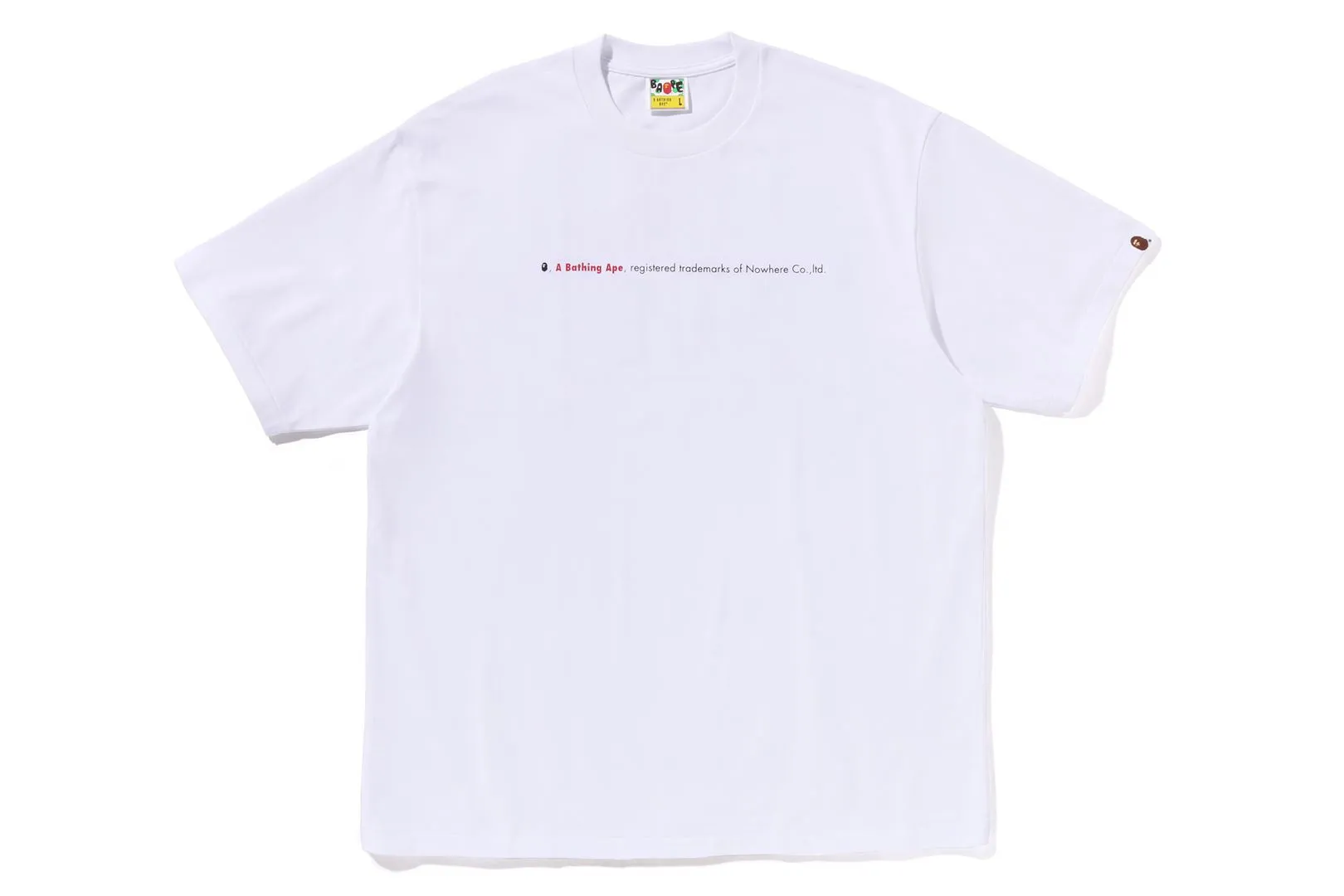 HIGHTLIGHT LOGO RELAXED FIT TEE sold by Bape product image thumbnail 5