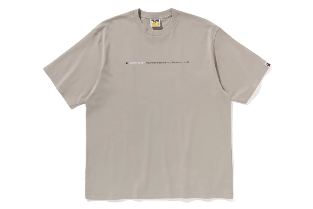 HIGHTLIGHT LOGO RELAXED FIT TEE sold by Bape