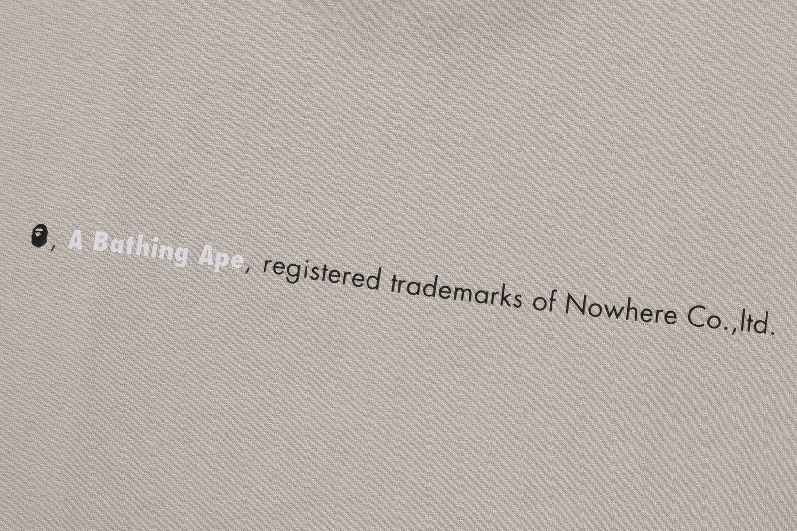 HIGHTLIGHT LOGO RELAXED FIT TEE sold by Bape product image thumbnail 3