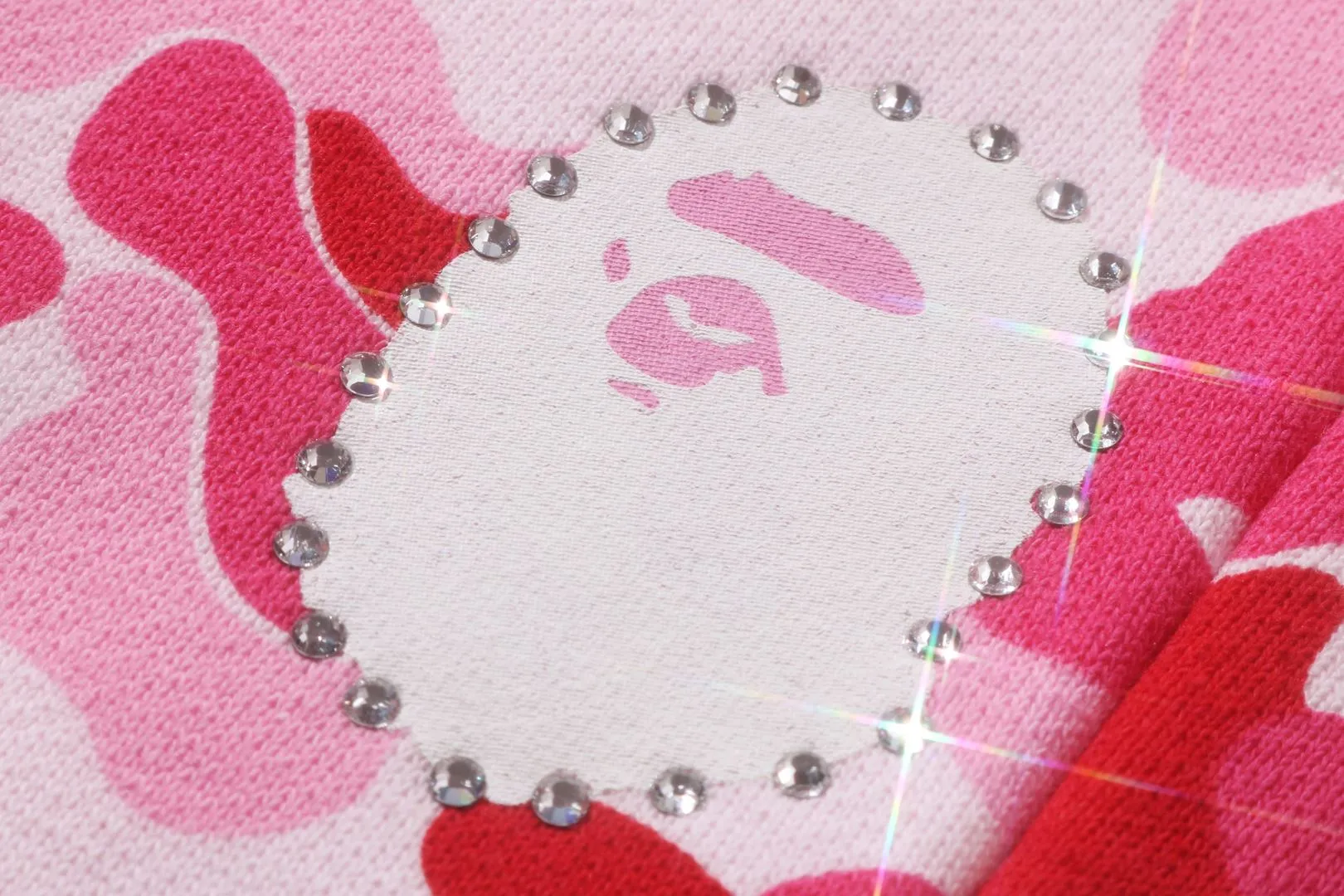 ABC CAMO CRYSTAL STONE SWEAT PANTS sold by Bape product image thumbnail 3