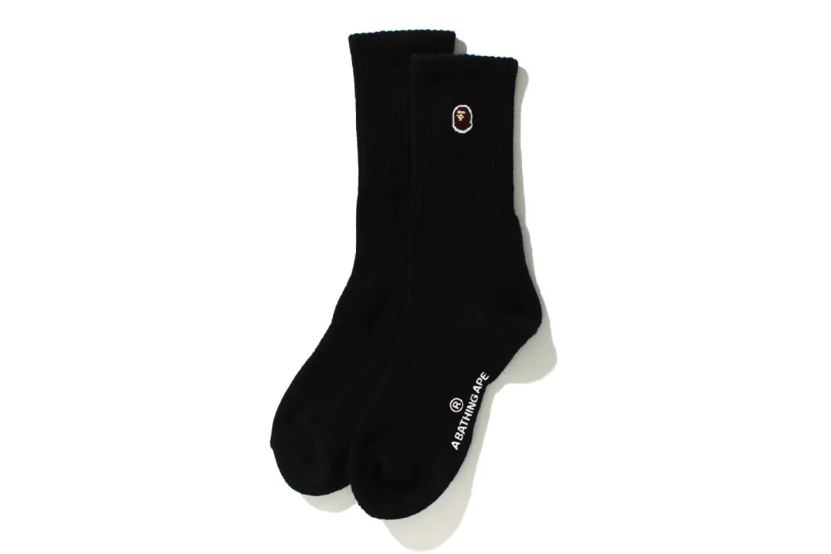 APE HEAD ONE POINT SOCKS sold by Bape
