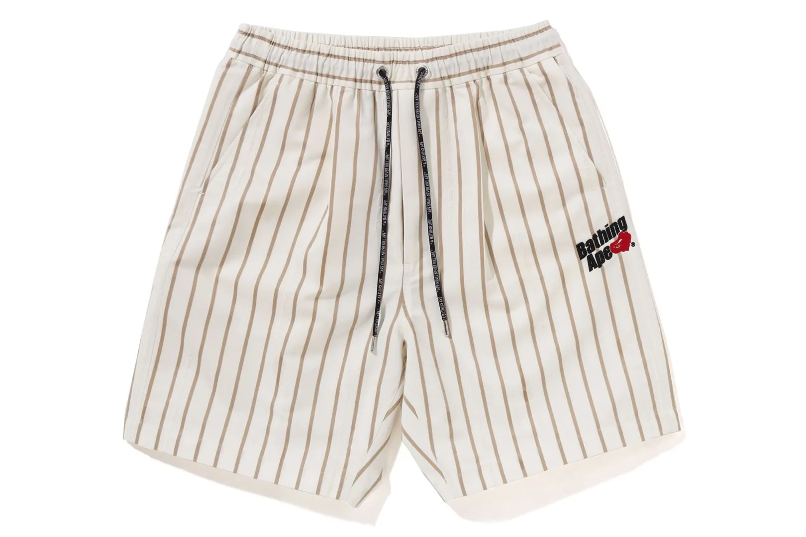 BAPE STRIPE WORK SHORTS sold by Bape
