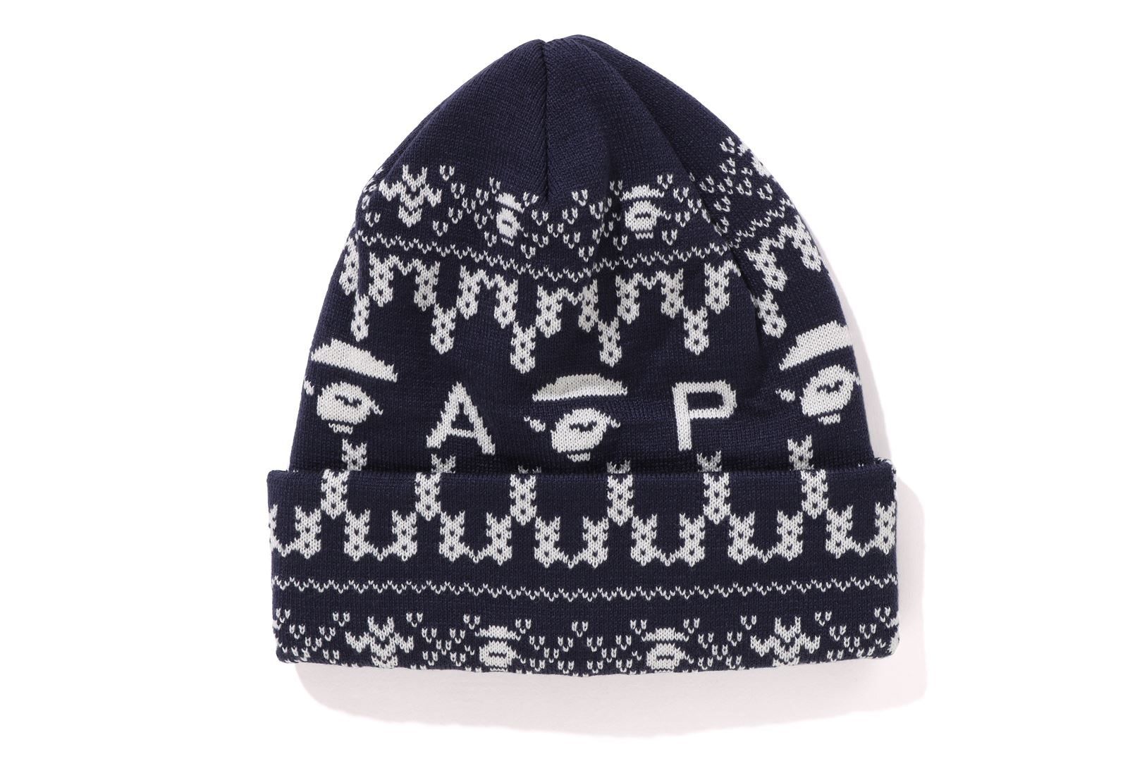 A BATHING APE KNIT CAP sold by Bape