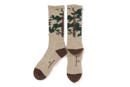 WOODLAND CAMO SOCKS sold by Bape