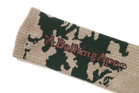 WOODLAND CAMO SOCKS sold by Bape