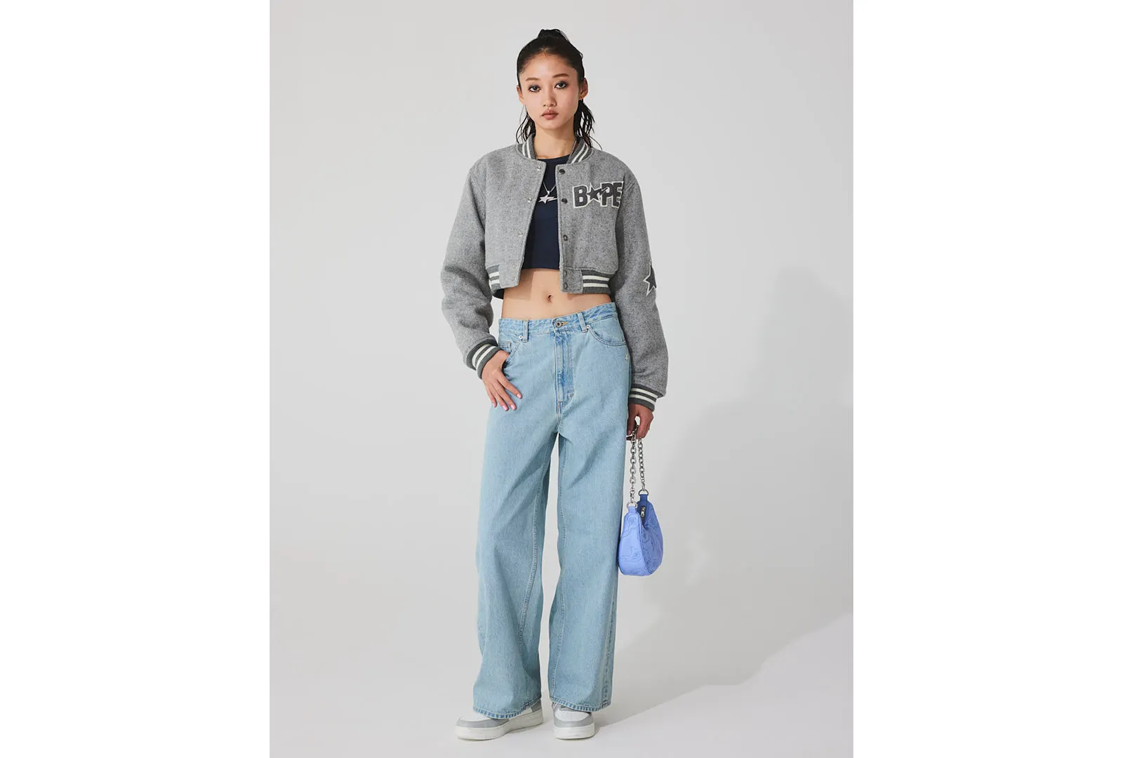 BAPE STA EMBROIDERY BAGGY DENIM PANTS sold by Bape product image thumbnail 5