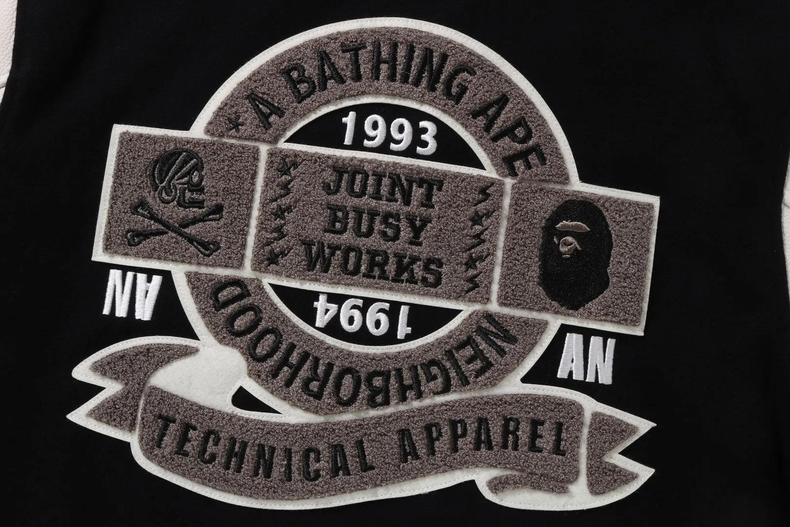 【 BAPE X NBHD 】VARSITY JACKET sold by Bape product image thumbnail 5