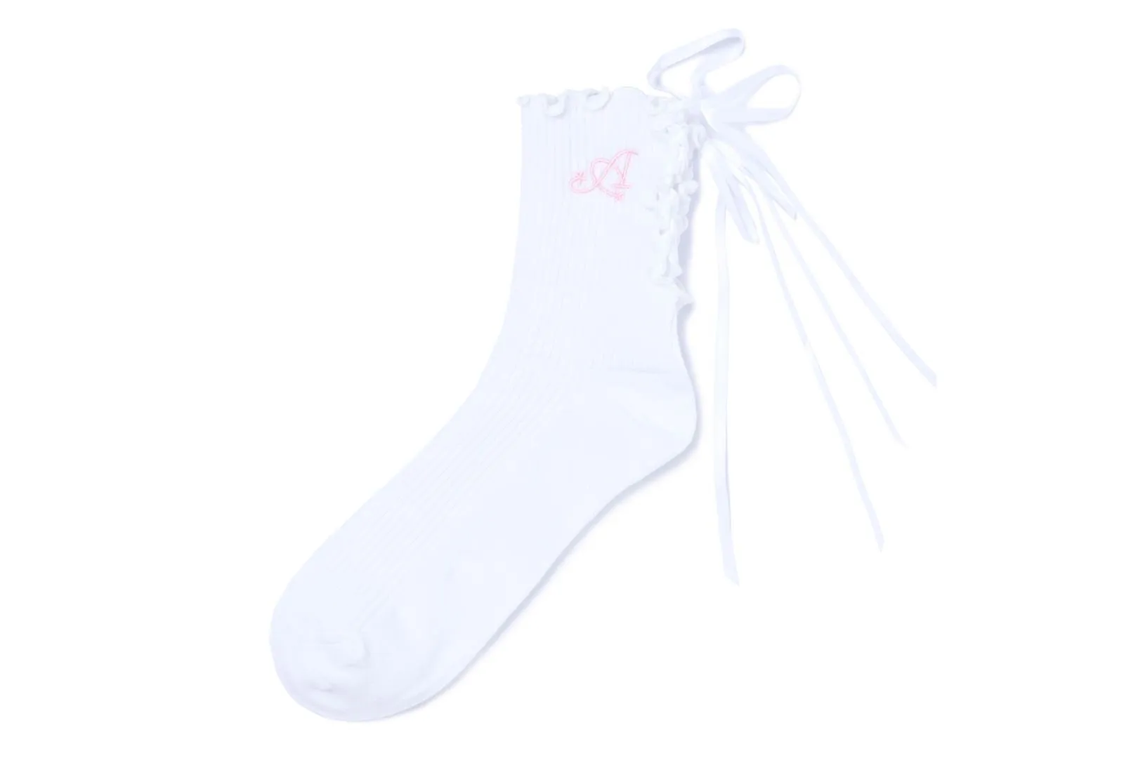 LOGO LACE UP SOCKS sold by Bape product image thumbnail 4