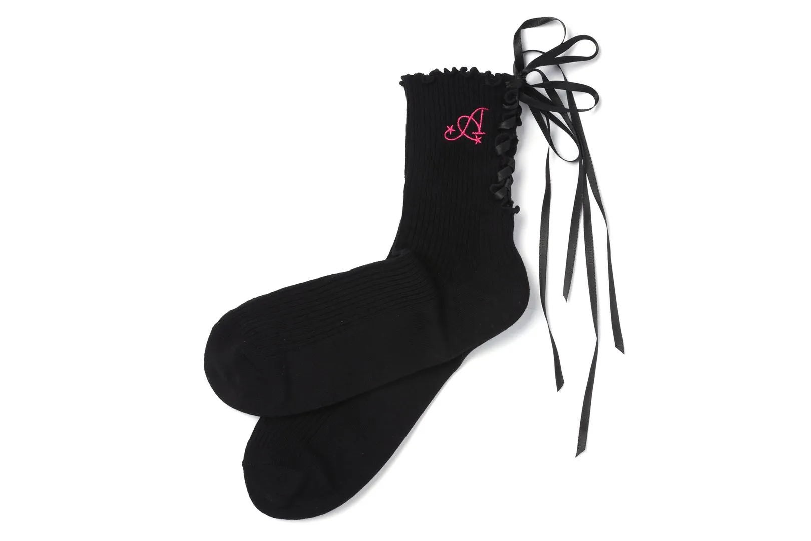 LOGO LACE UP SOCKS sold by Bape product image thumbnail 2