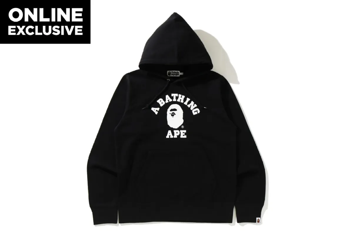 COLLEGE PULLOVER HOODIE sold by Bape