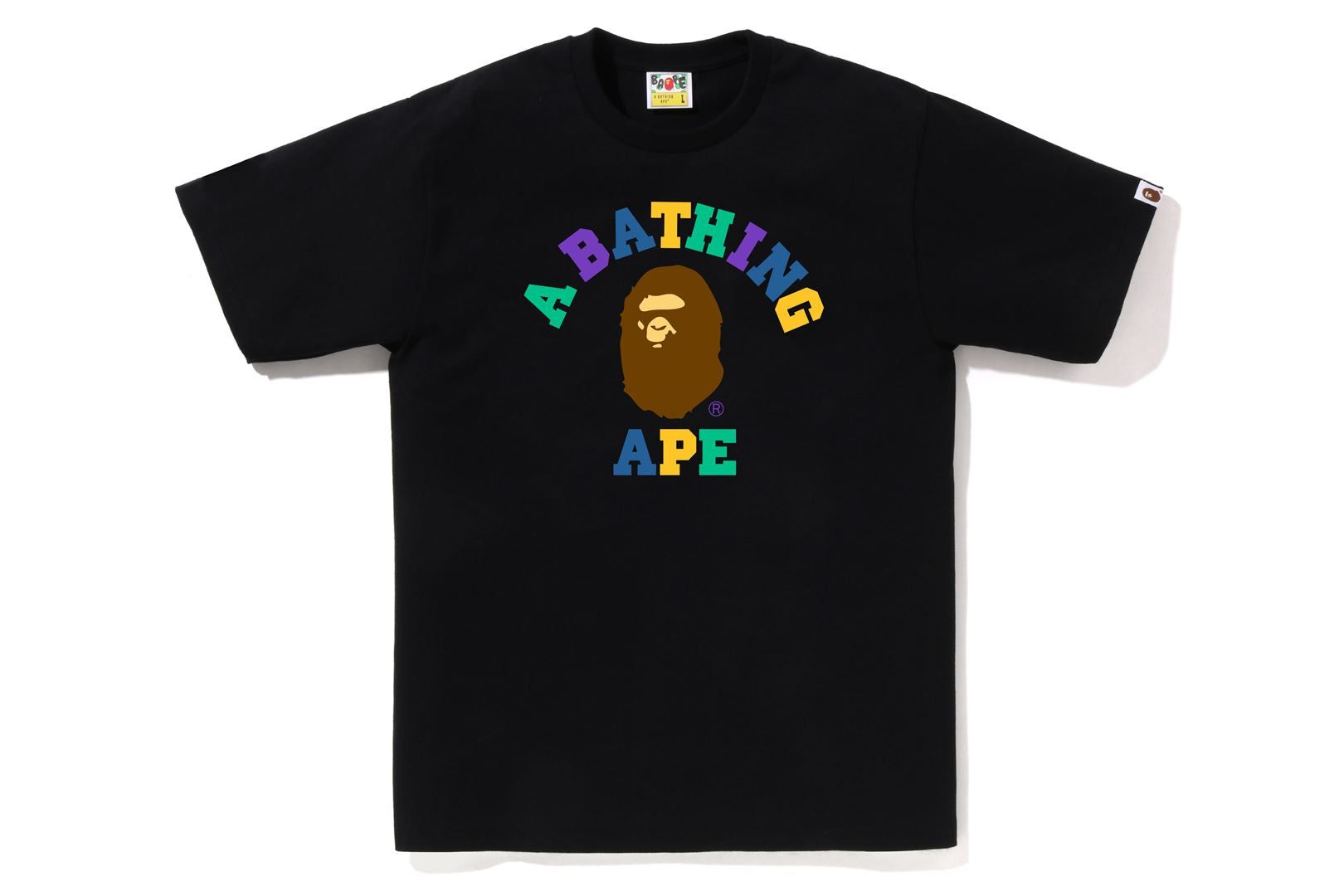 COLORS COLLEGE TEE sold by Bape