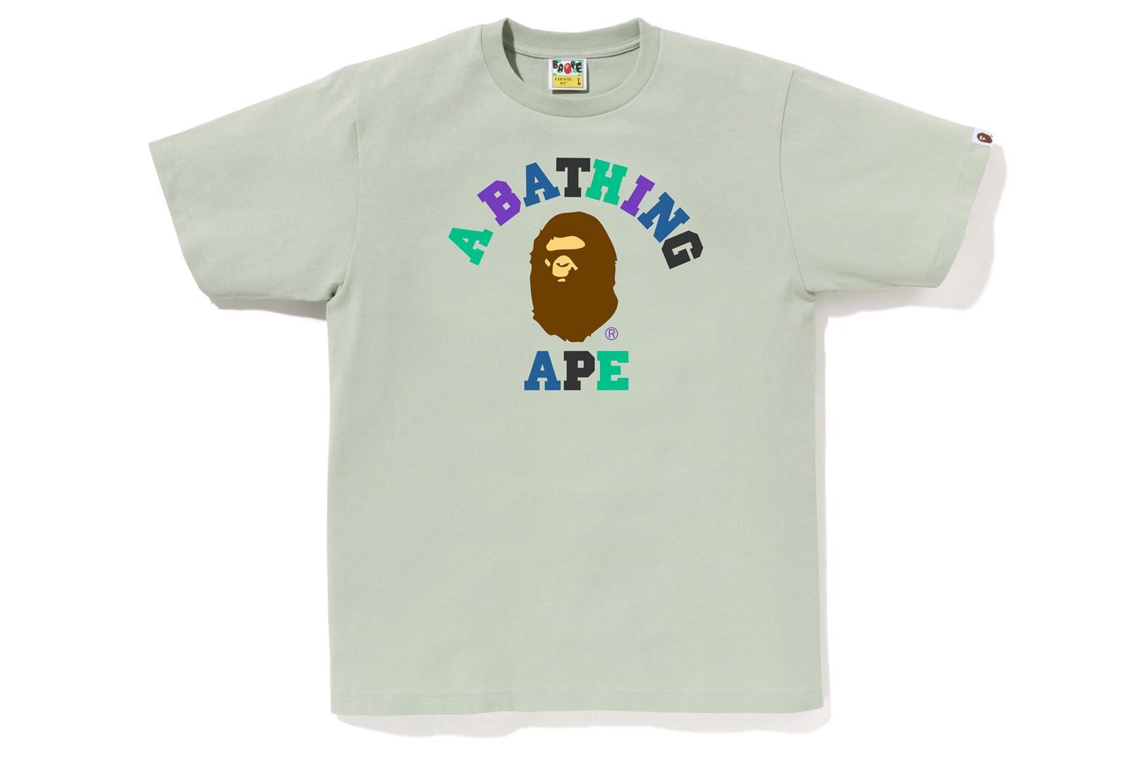 COLORS COLLEGE TEE sold by Bape product image thumbnail 4