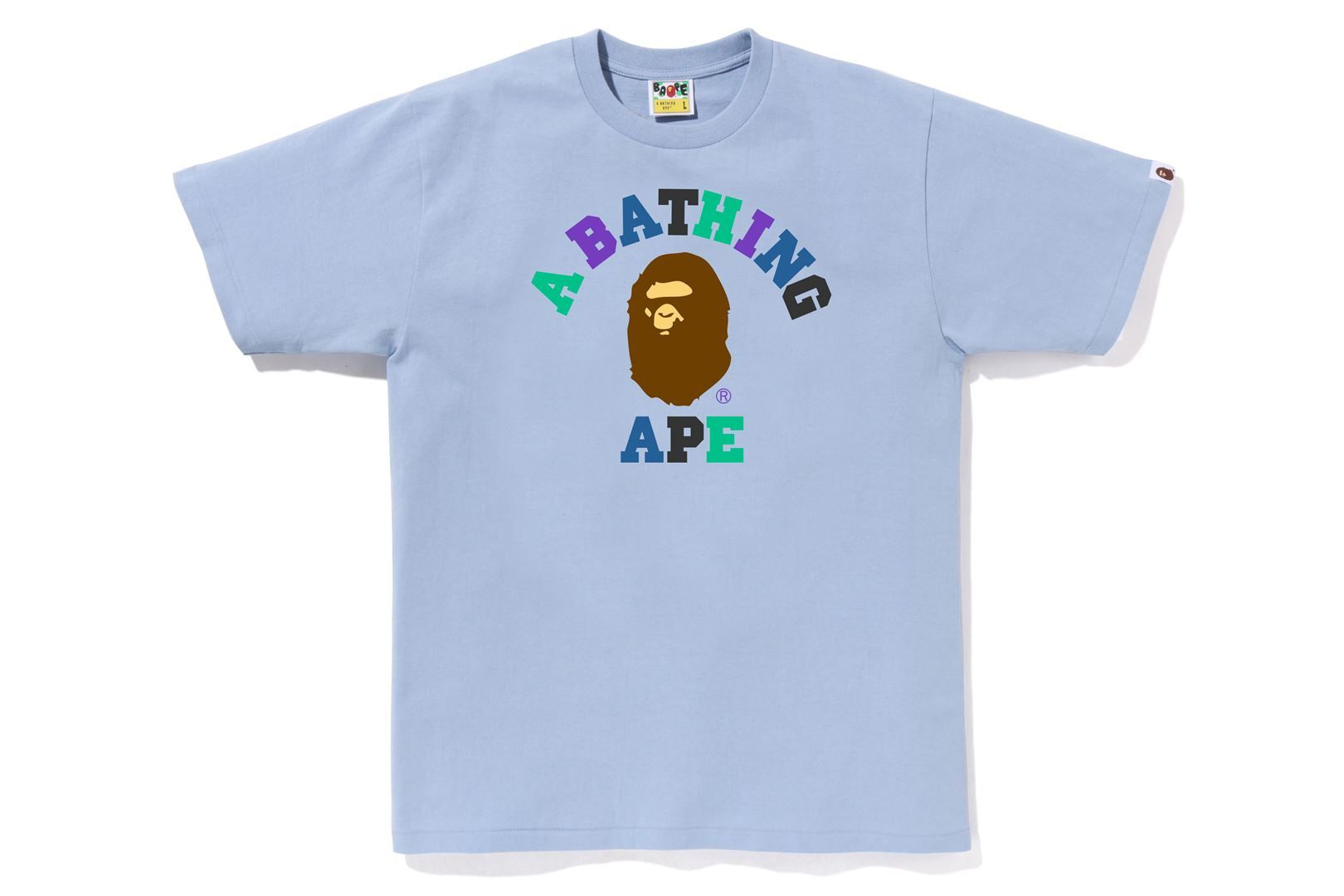 COLORS COLLEGE TEE sold by Bape product image thumbnail 5