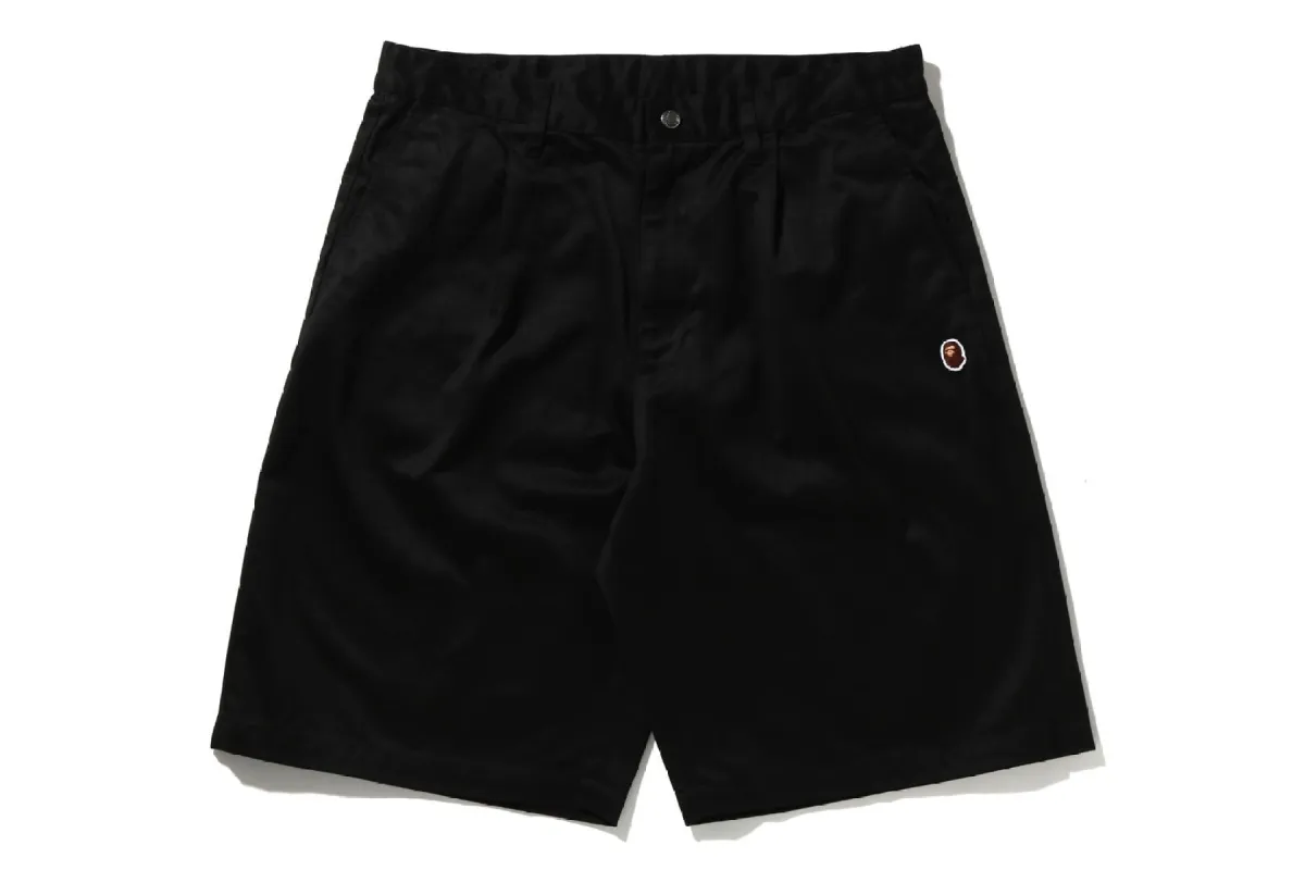 ONE POINT WIDE FIT CHINO SHORTS made by Bape