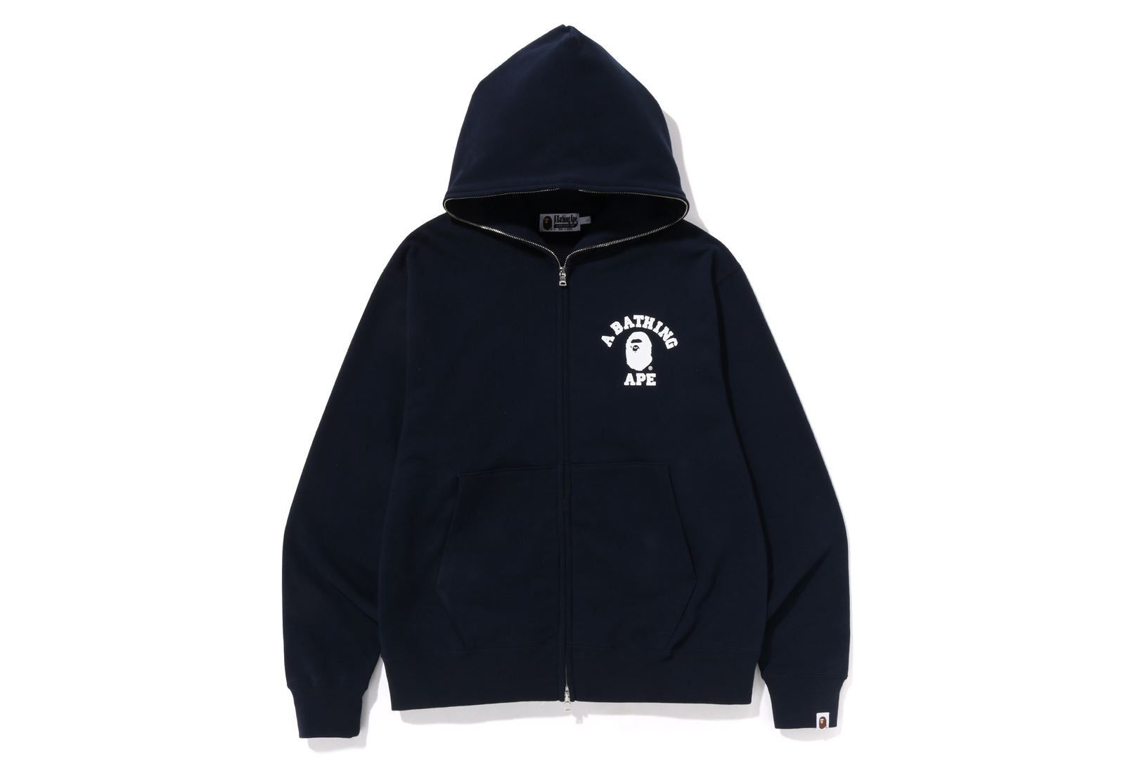 COLLEGE RELAXED FIT FULL ZIP HOODIE sold by Bape product image thumbnail 5