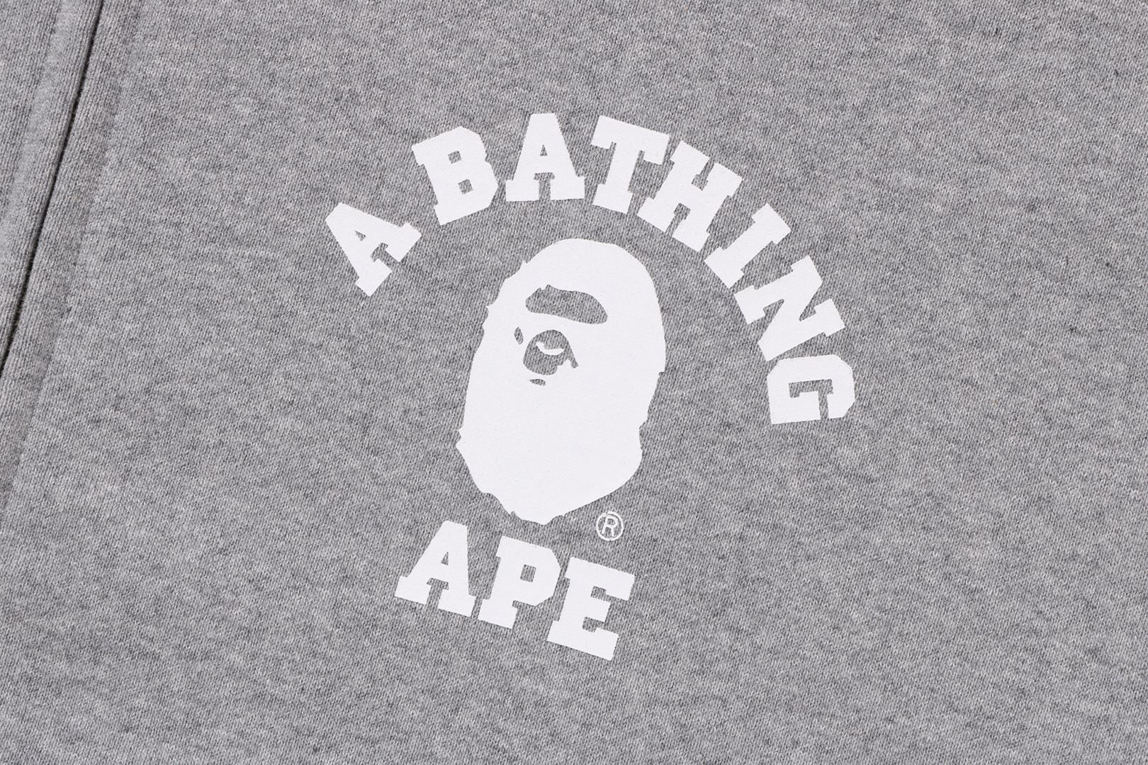 COLLEGE RELAXED FIT FULL ZIP HOODIE sold by Bape product image thumbnail 16