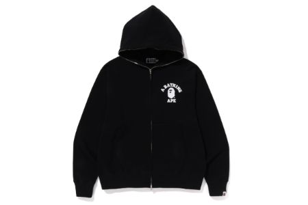 COLLEGE RELAXED FIT FULL ZIP HOODIE sold by Bape