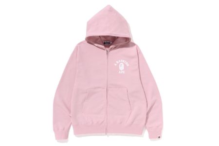 COLLEGE RELAXED FIT FULL ZIP HOODIE sold by Bape