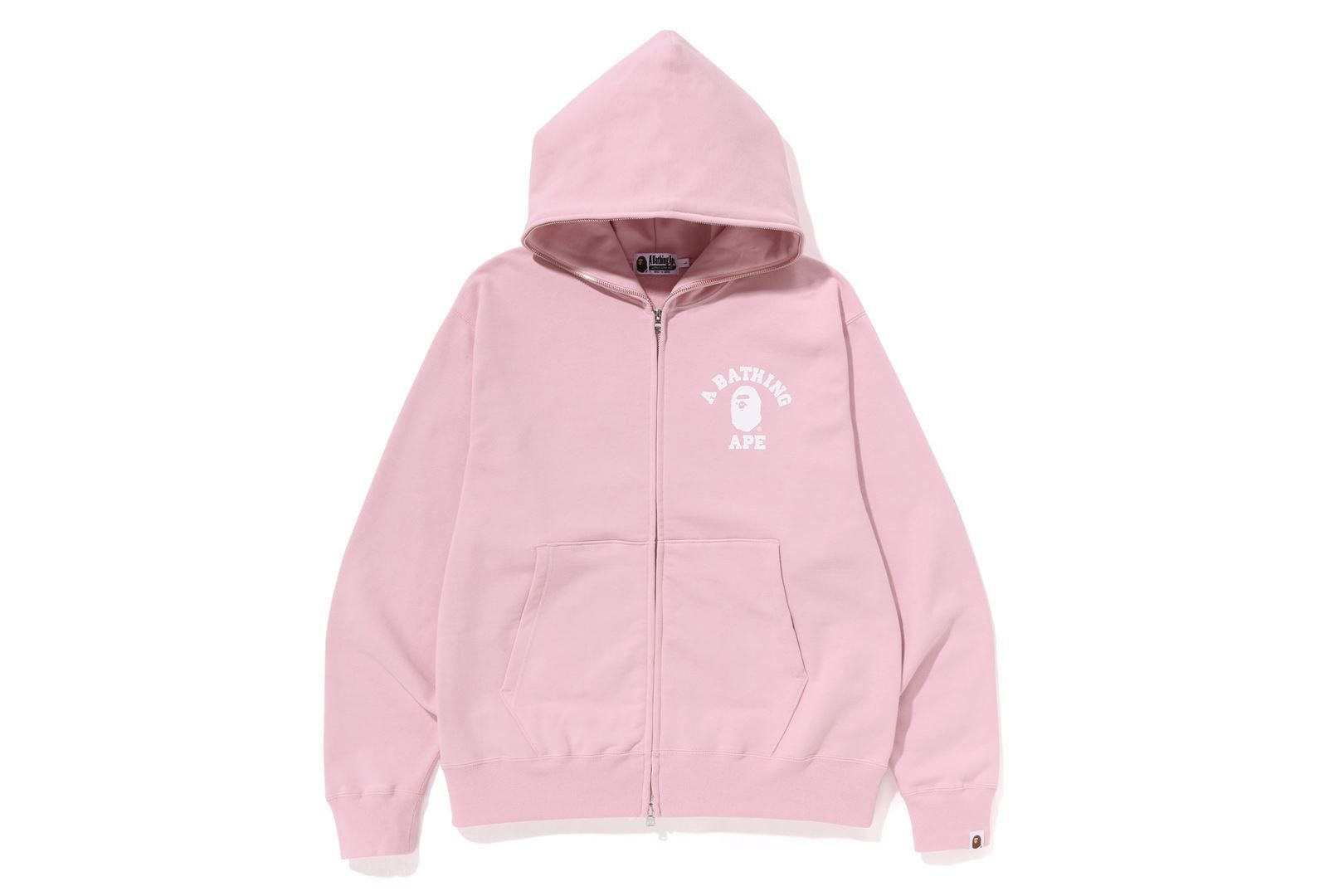 COLLEGE RELAXED FIT FULL ZIP HOODIE sold by Bape product image thumbnail 7