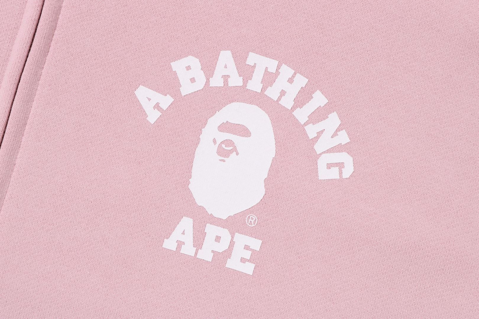 COLLEGE RELAXED FIT FULL ZIP HOODIE sold by Bape product image thumbnail 8