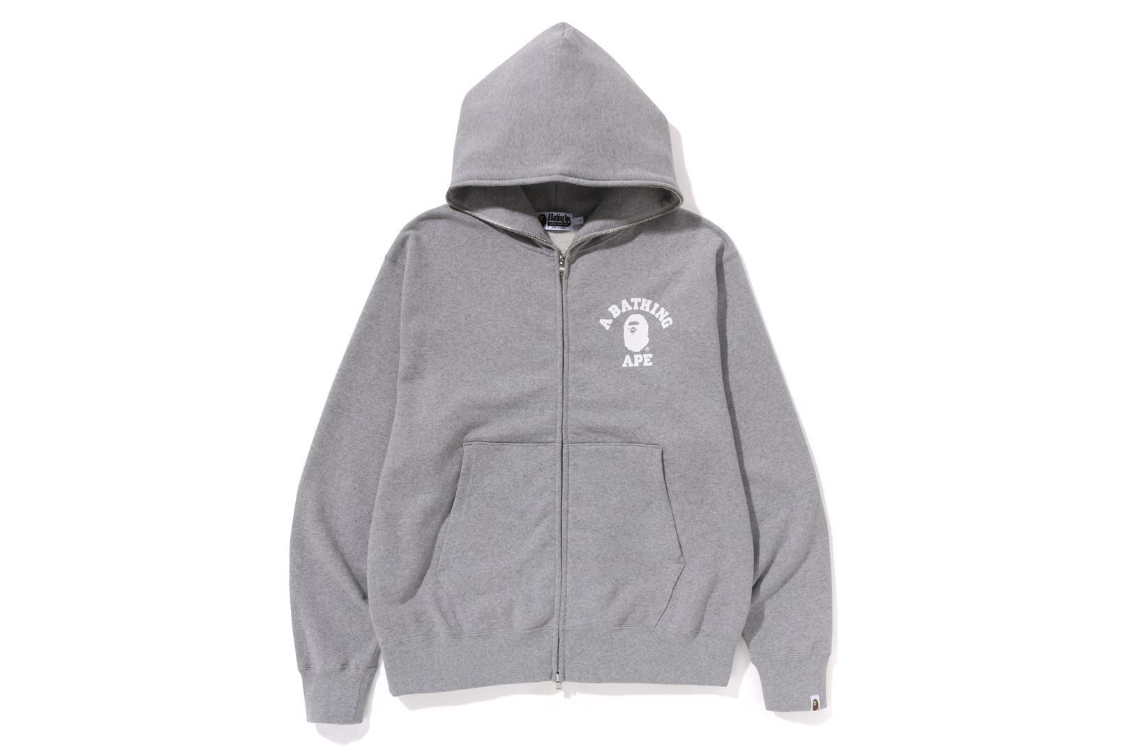 COLLEGE RELAXED FIT FULL ZIP HOODIE sold by Bape product image thumbnail 15