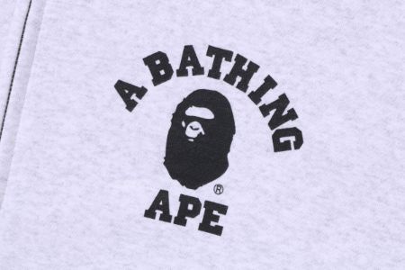 COLLEGE RELAXED FIT FULL ZIP HOODIE sold by Bape
