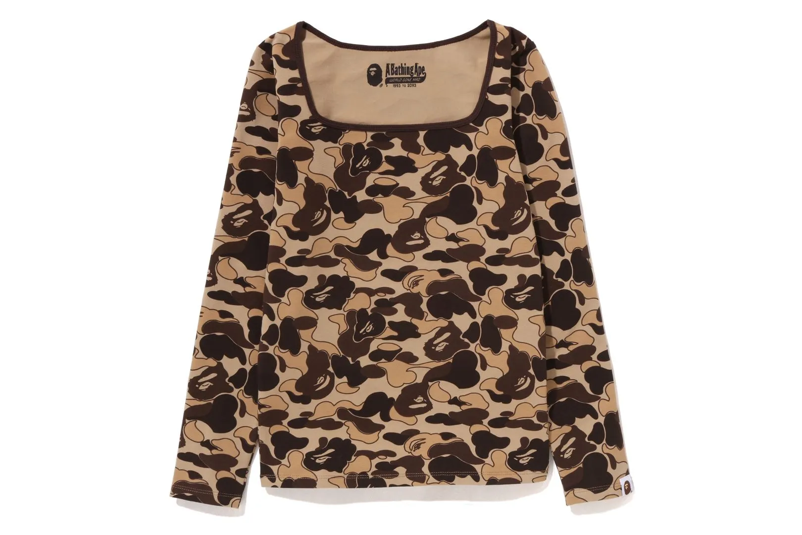 COOKIE CAMO 2 L/S TEE sold by Bape