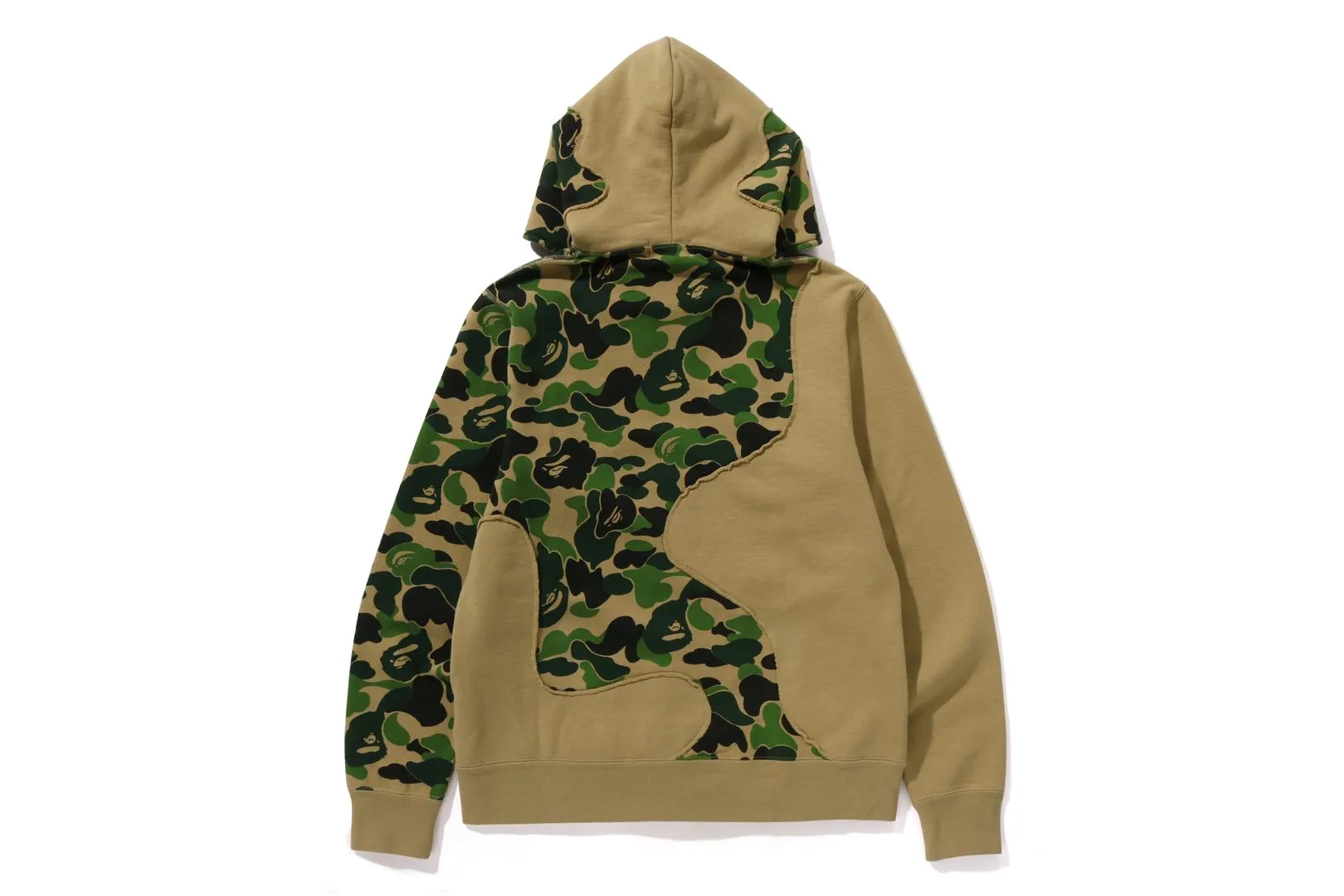 ABC CAMO PATCHWORK FULL ZIP HOODIE sold by Bape product image thumbnail 5