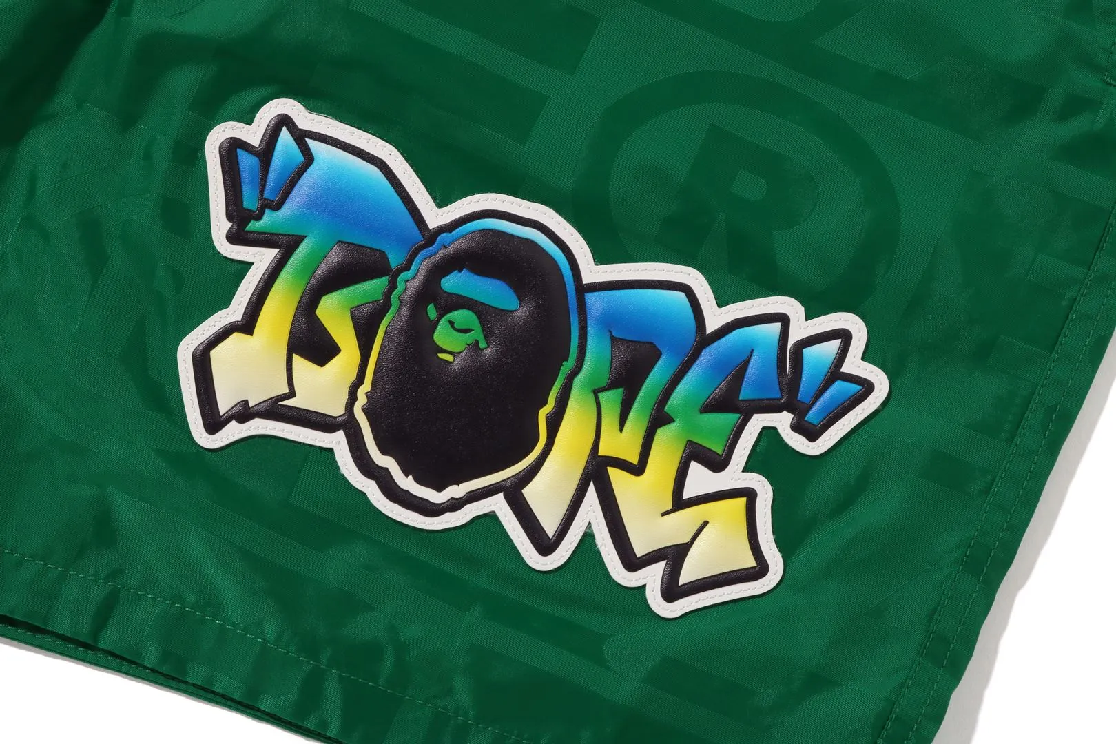 LUX SPORT PATTERN JACQUARD NYLON SHORTS sold by Bape product image thumbnail 3