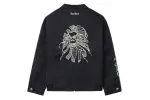 BAPE BLACK LOGO WORKER JACKET sold by Bape