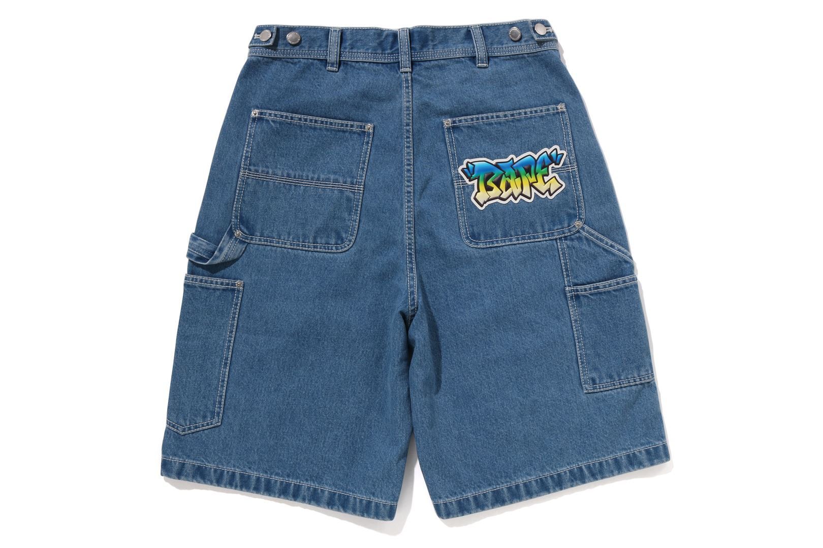 PATCH DENIM WORK SHORTS sold by Bape product image thumbnail 2