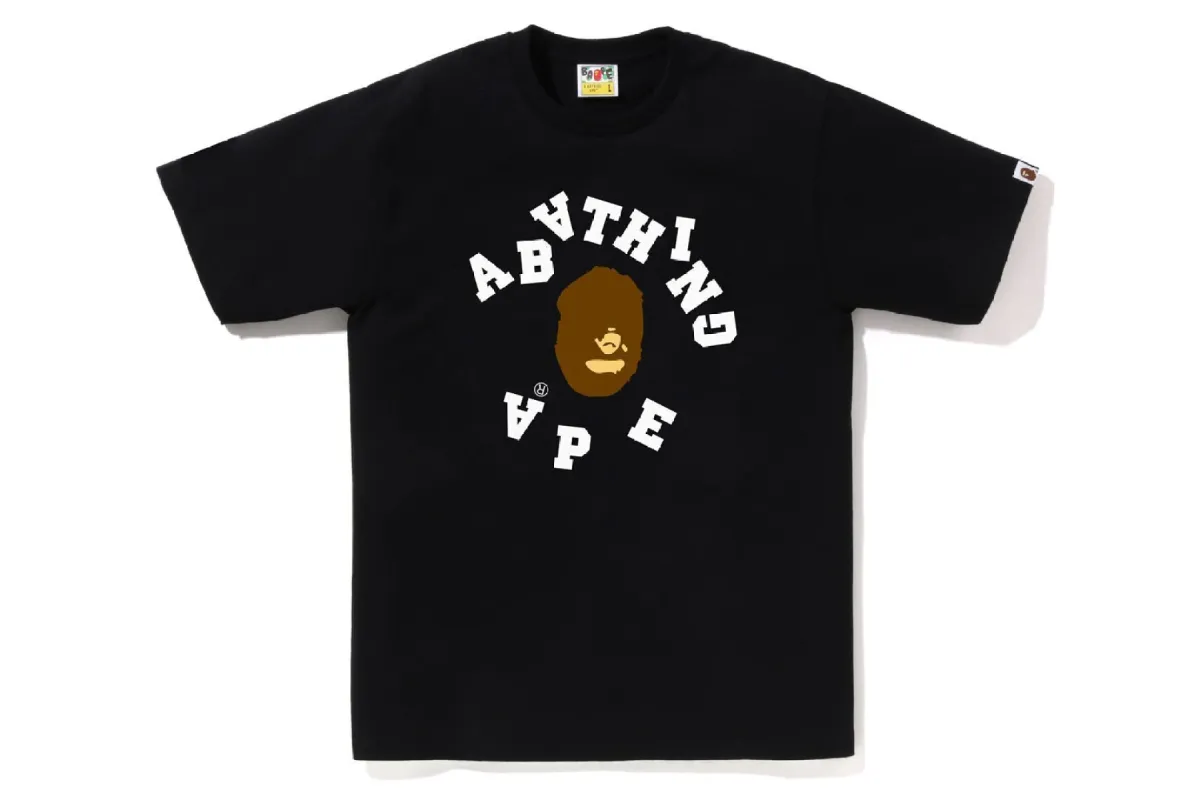 BROKEN COLLEGE TEE sold by Bape