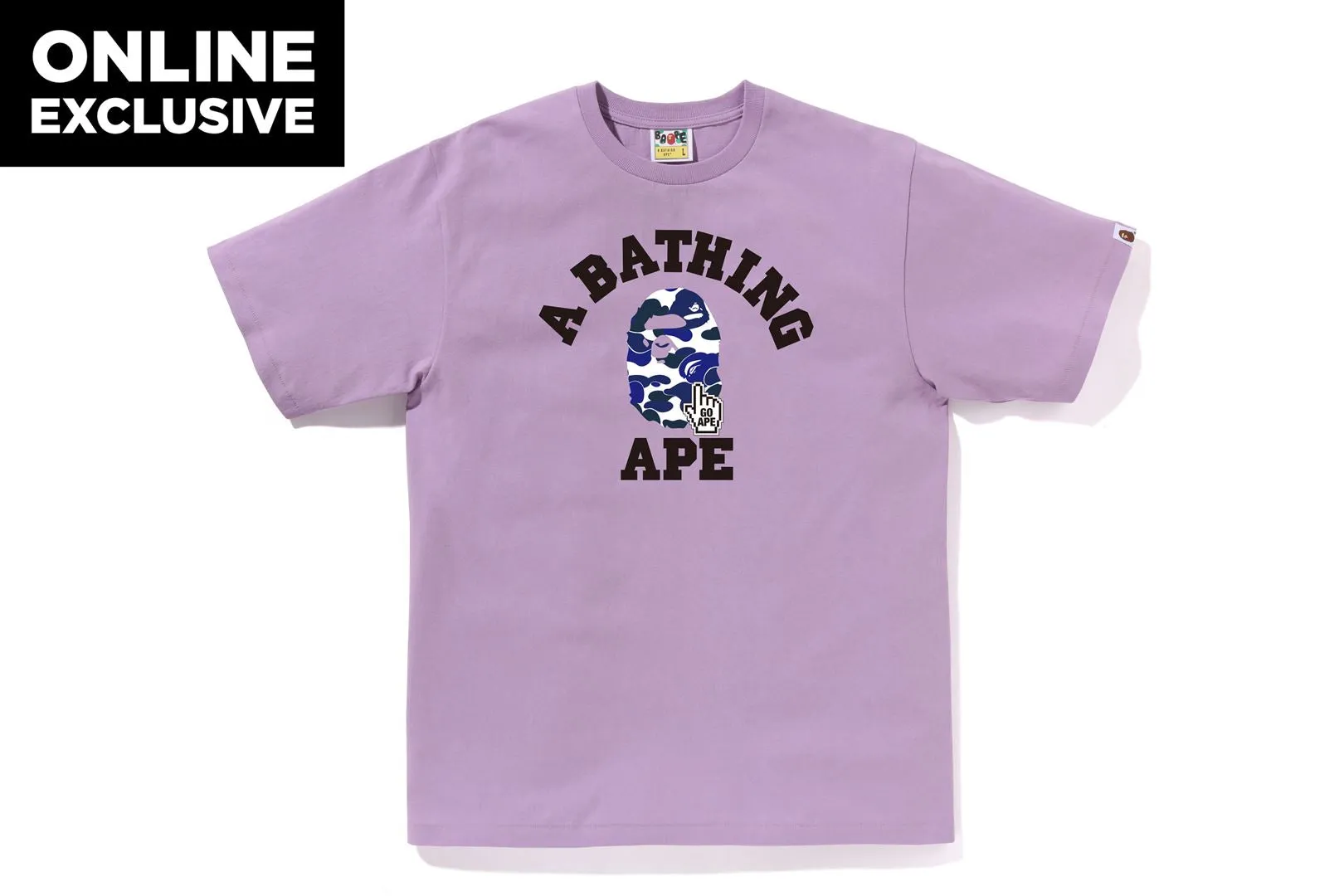 BAPE CAMO GO APE POINTER COLLEGE TEE sold by Bape product image thumbnail 4